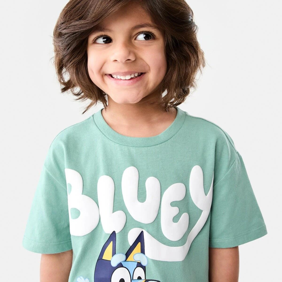 3 Bluey License Print T-shirt BLUEY RUNNING, 3 of 6