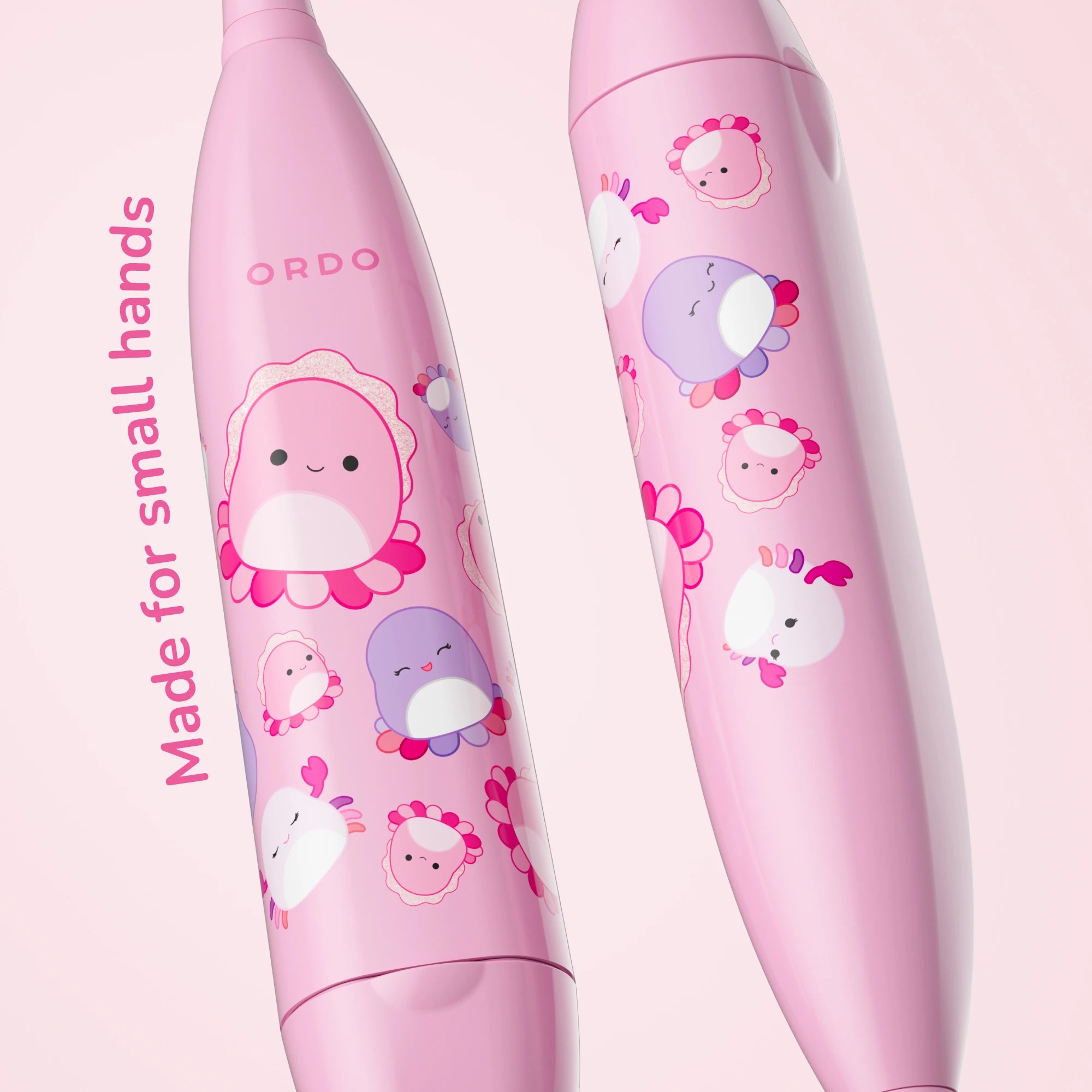 2 Original Squishmallows Ordo Sonic Kids Battery Toothbrush - Auggie, 2 of 9