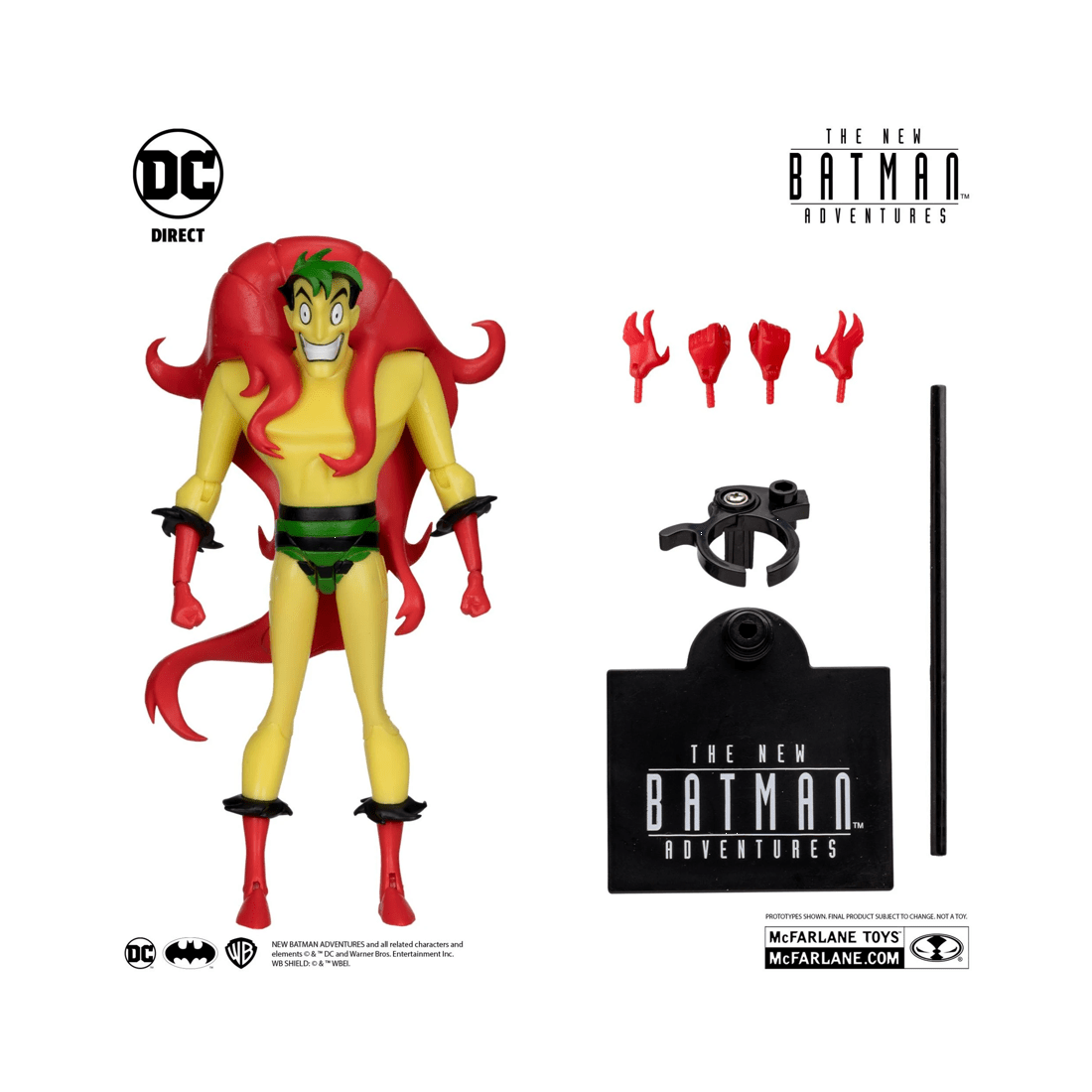 2 McFarlane Toys DC Direct The New Batman Adventures Creeper 6 Inch Figure, 2 of 7