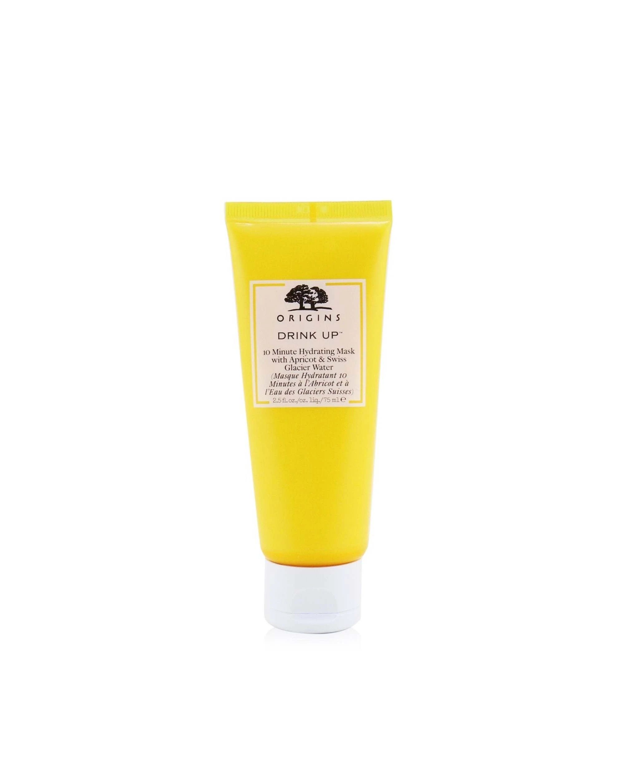 1 Origins Drink Up 10 Minute Hydrating Mask With Apricot & Swiss Glacier Water  75ml/2.5oz, 1 of 3