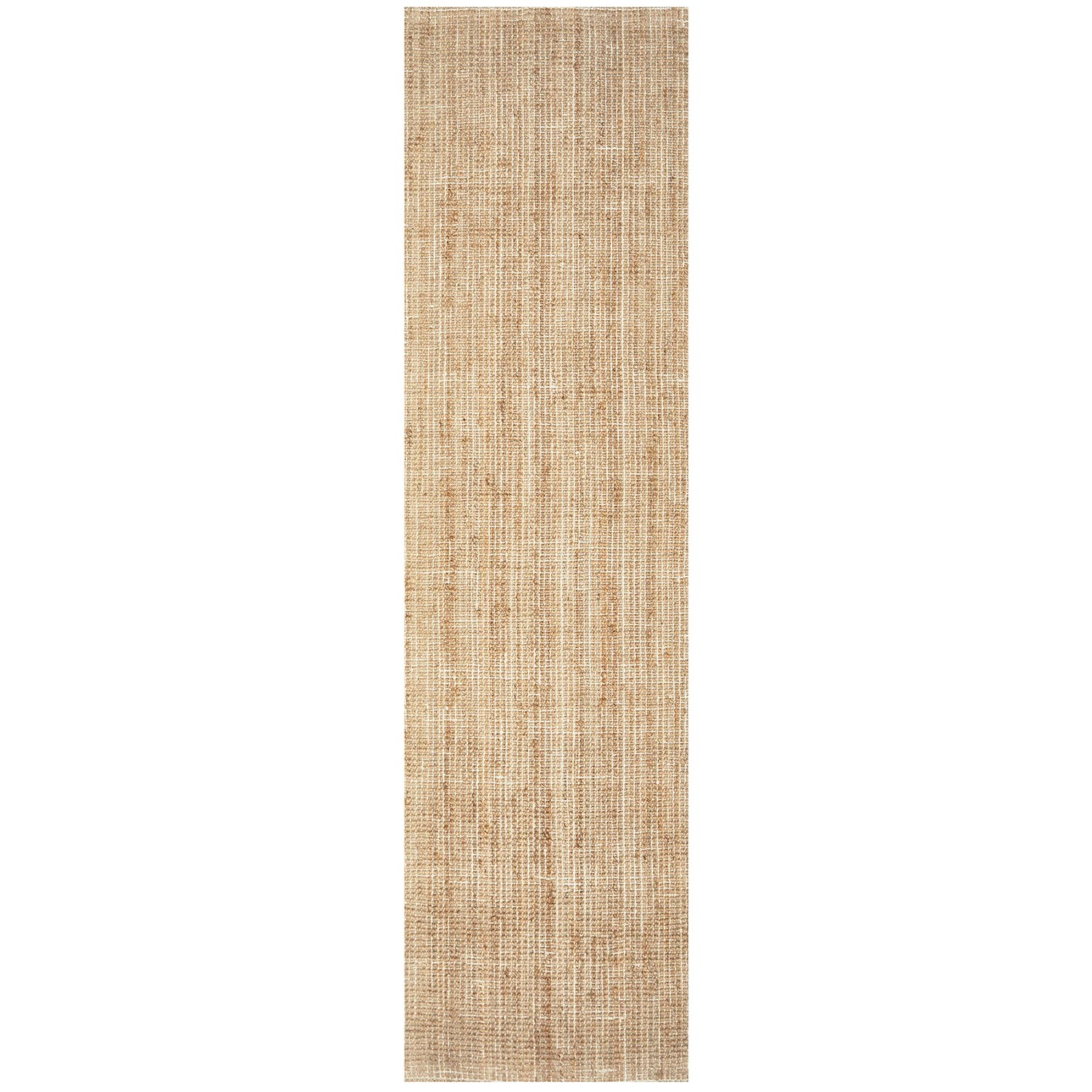 2 Common Ground Rugs Cadence Marlo 400x80cm - Large Runner Hand Loomed Jute Rug - Brown, 2 of 6