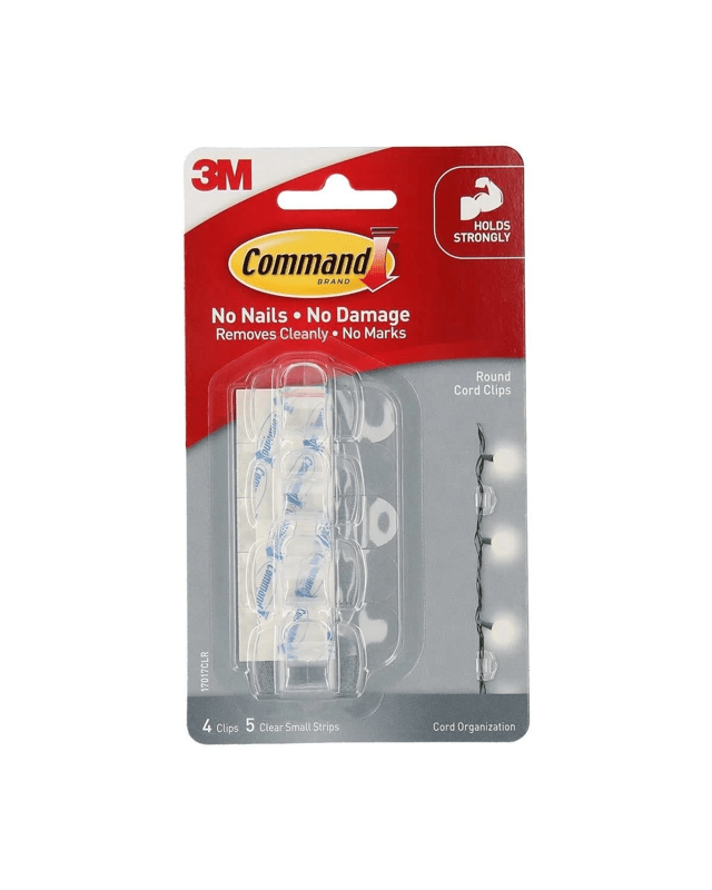 3M Command Round Cord Clips - C