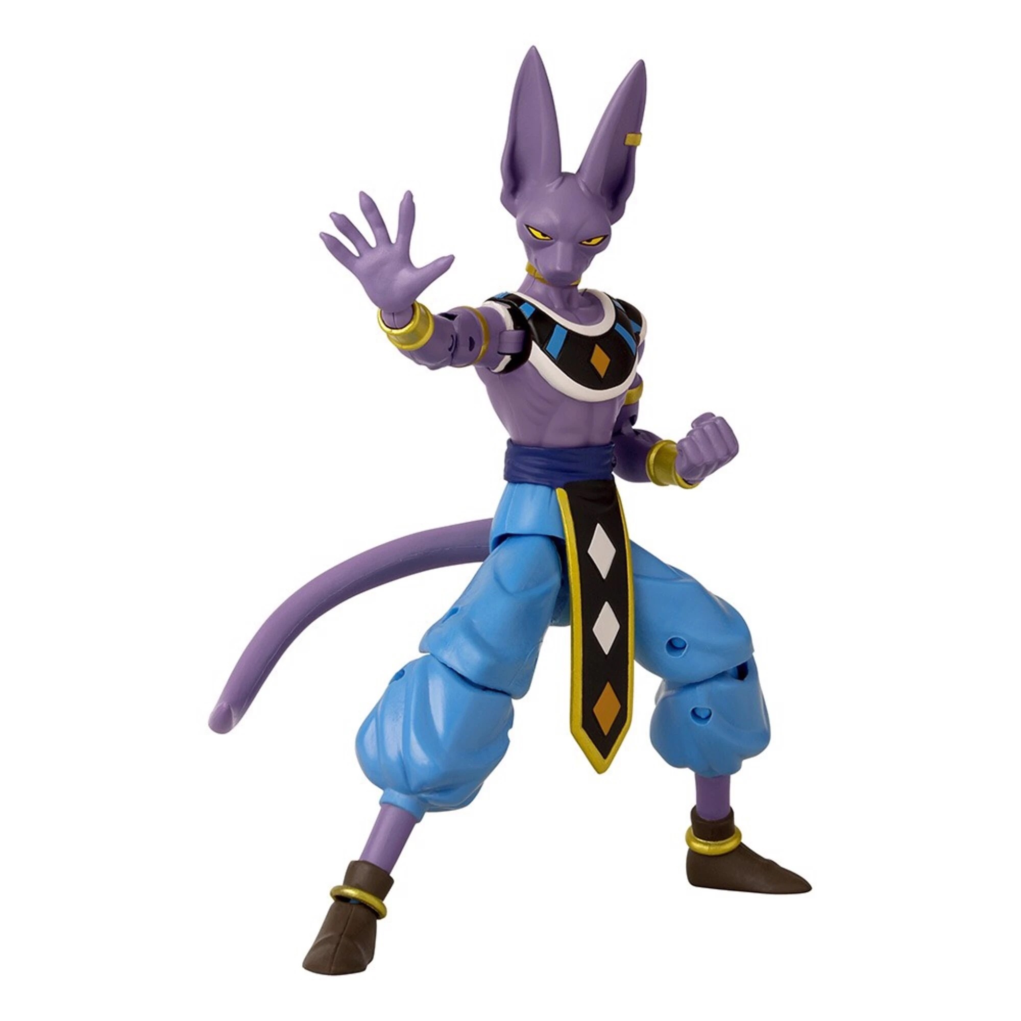 4 Dragon Ball Super Dragon Ball Evolve Beerus Figure, 4 of 5
