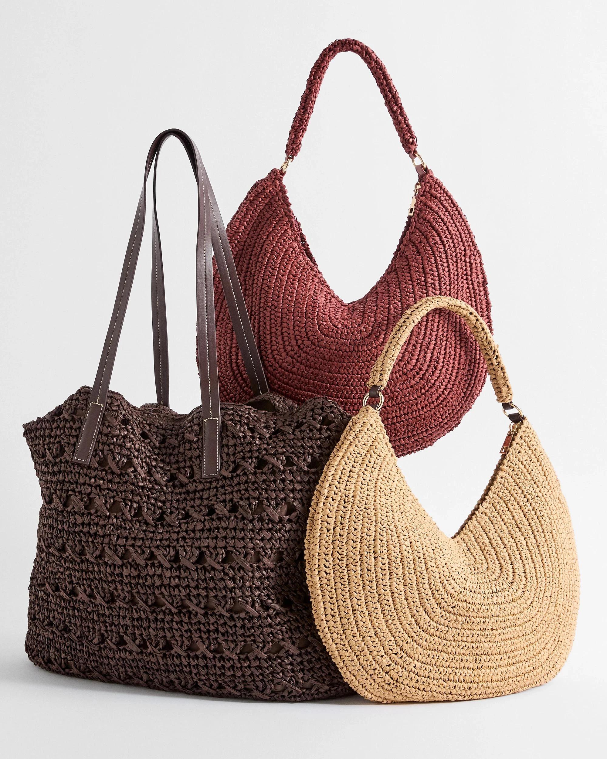 3 Target Crochet Market Tote Bag CHOCOLATE, 3 of 3