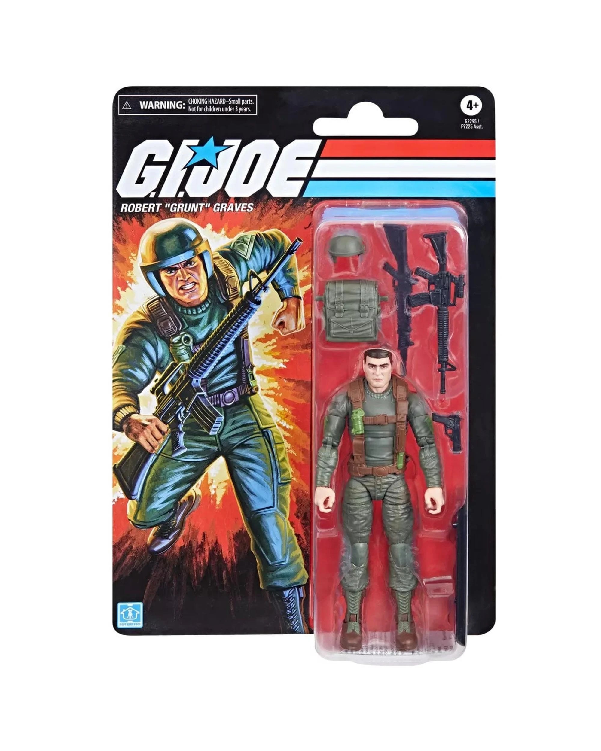 1 G.I. Joe Classified Series Retro Cardback Robert Grunt Graves Action Figure, 1 of 6