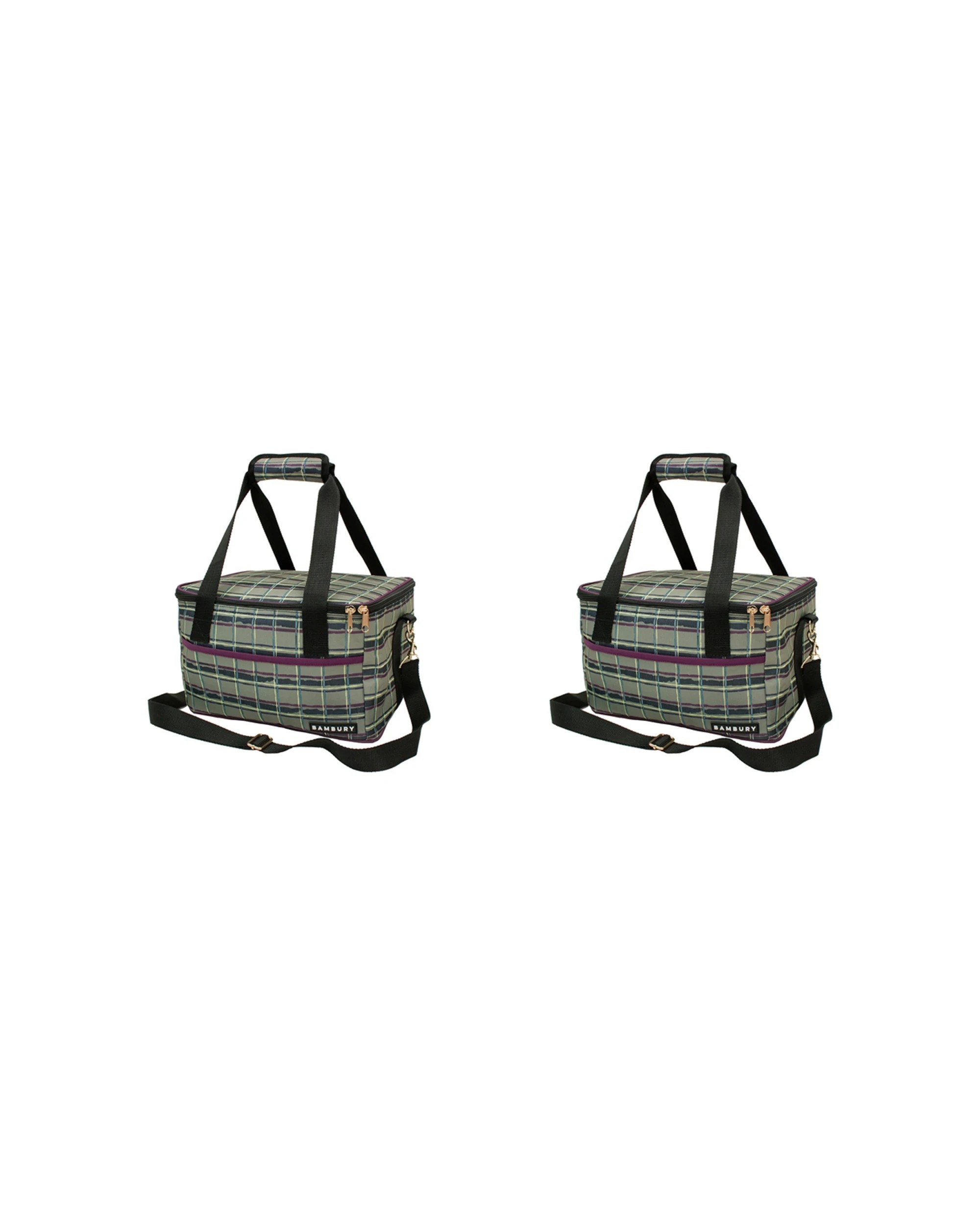 1 Bambury Felix Cooler Bag Insulated Food Carrier Small 2PK - Pattern, 1 of 4
