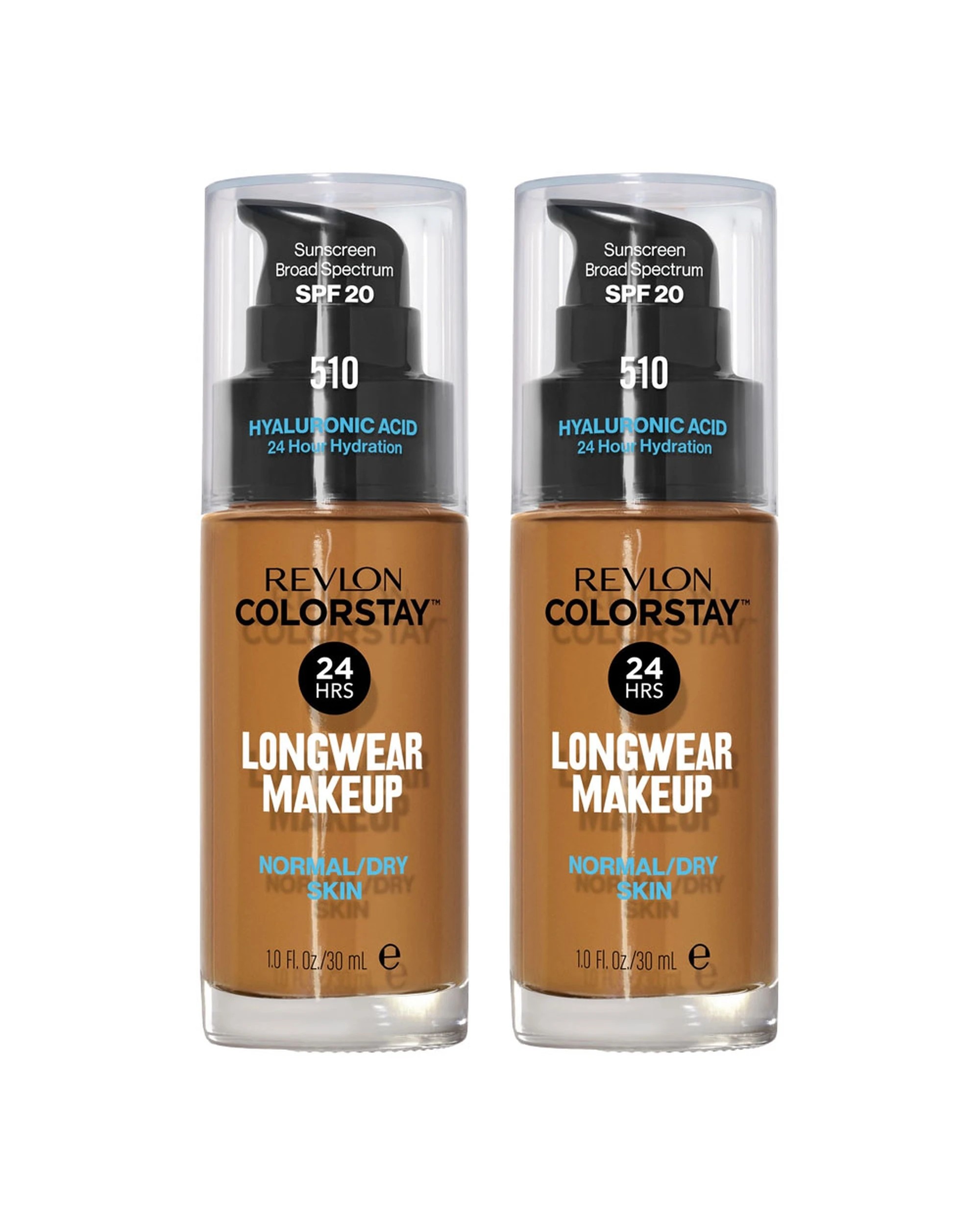 1 Revlon Colorstay Longwear Makeup Normal/dry Skin Spf20 30ml 510 Pecan - 2 Pack, 1 of 1