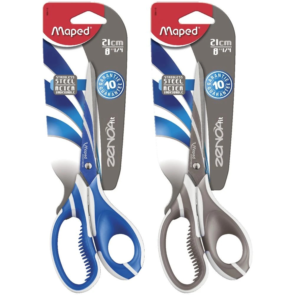 6 Maped Zenoa 21cm Scissors Assorted, 6 of 6