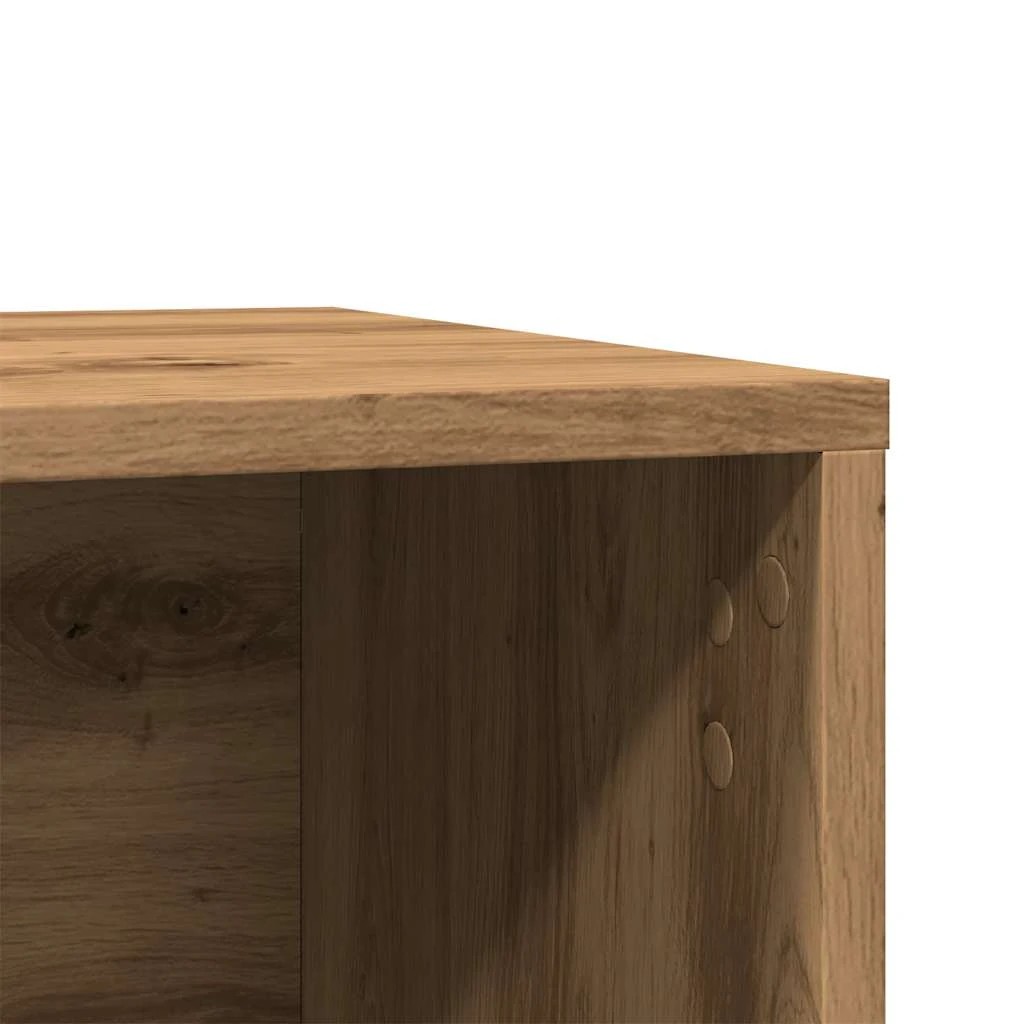 7 vidaXL Cat Litter Box Enclosure Engineered Wood - Brown, 7 of 9