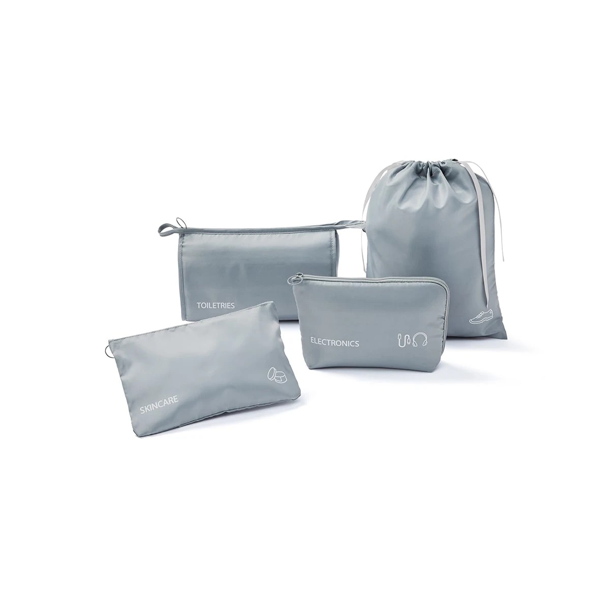 2 7 Piece Packing Cube - Grey, 2 of 10
