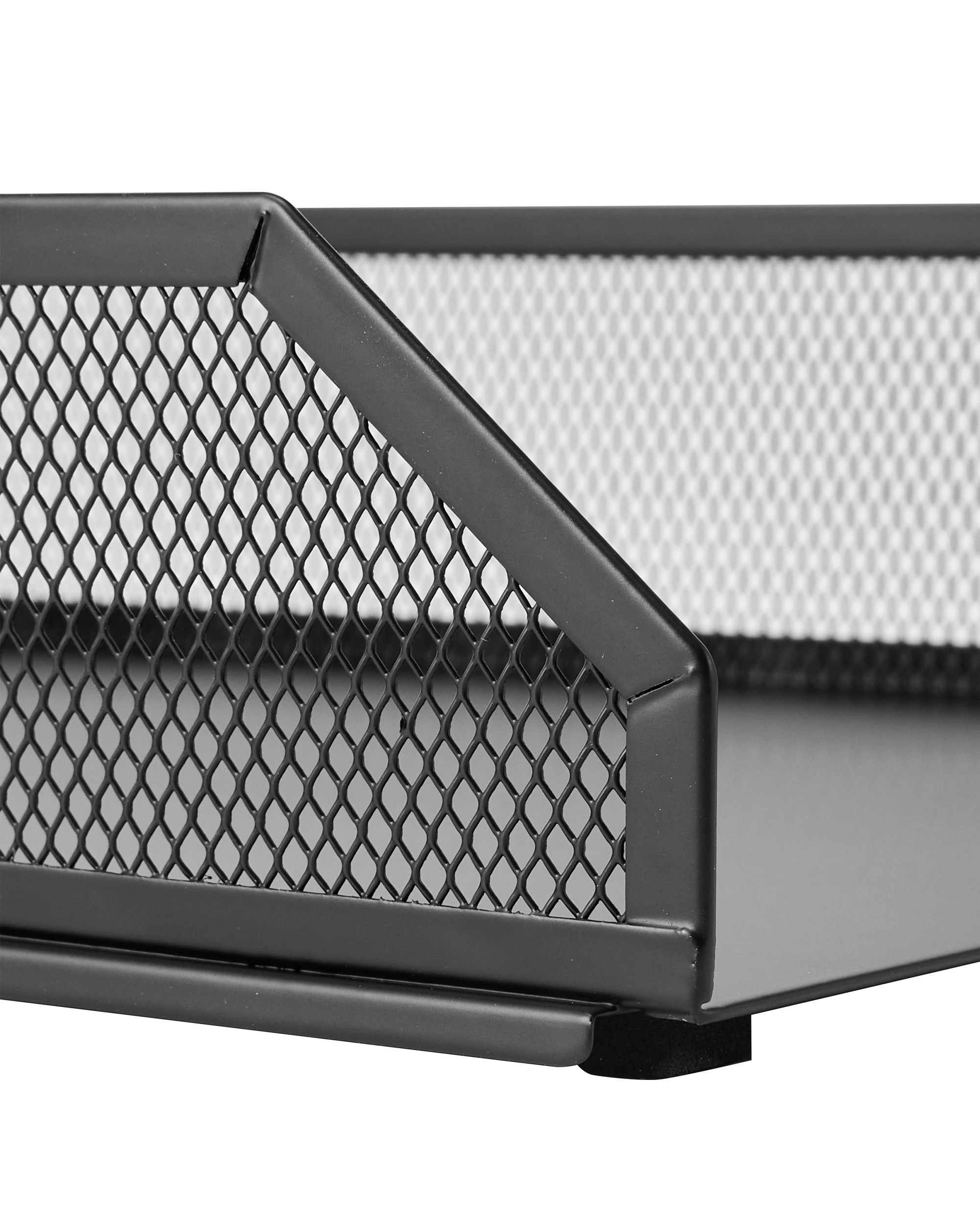 3 Document Tray - Black Mesh, 3 of 6