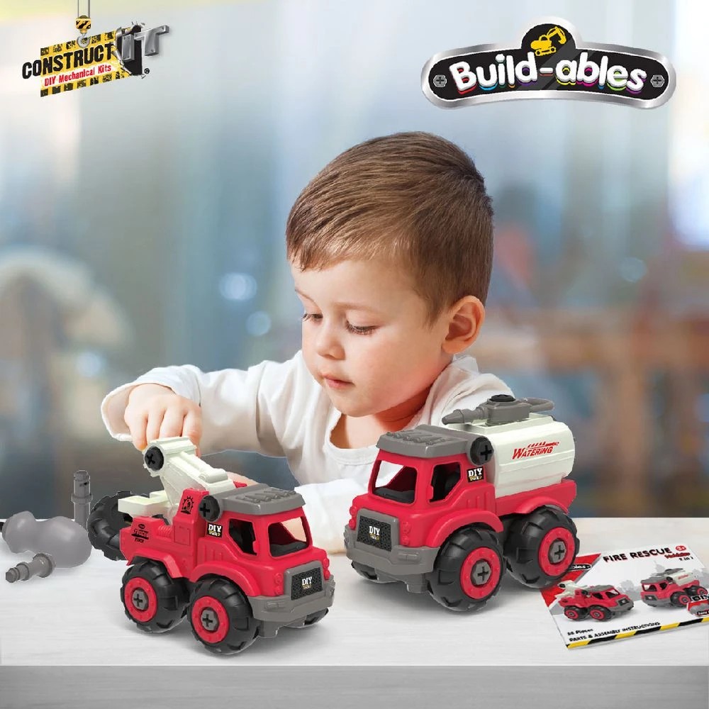 6 Construct It Build-ables 2-in-1 Fire Rescue Set, 6 of 6