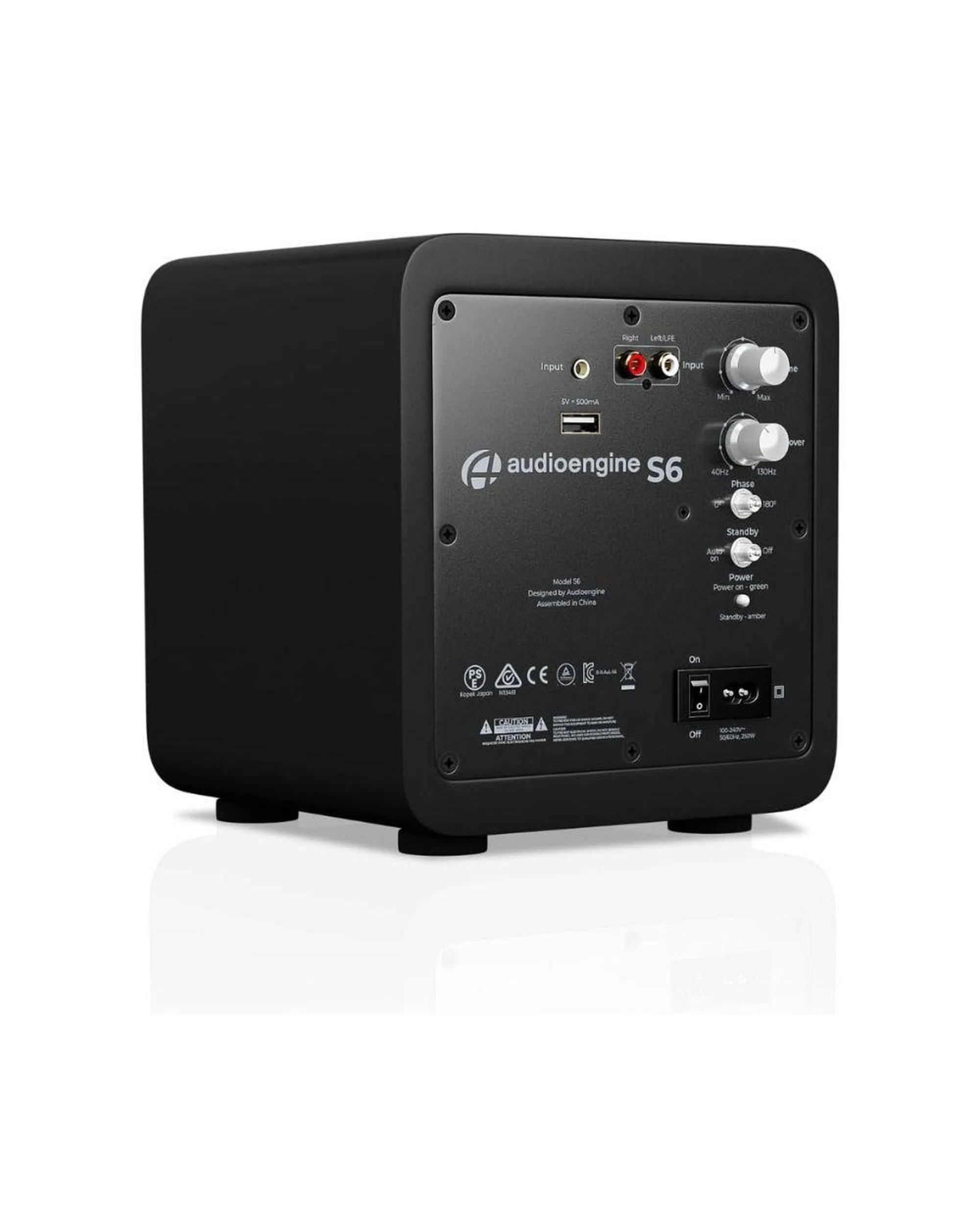 2 Audioengine S6 Powered Subwoofer Black, 2 of 3
