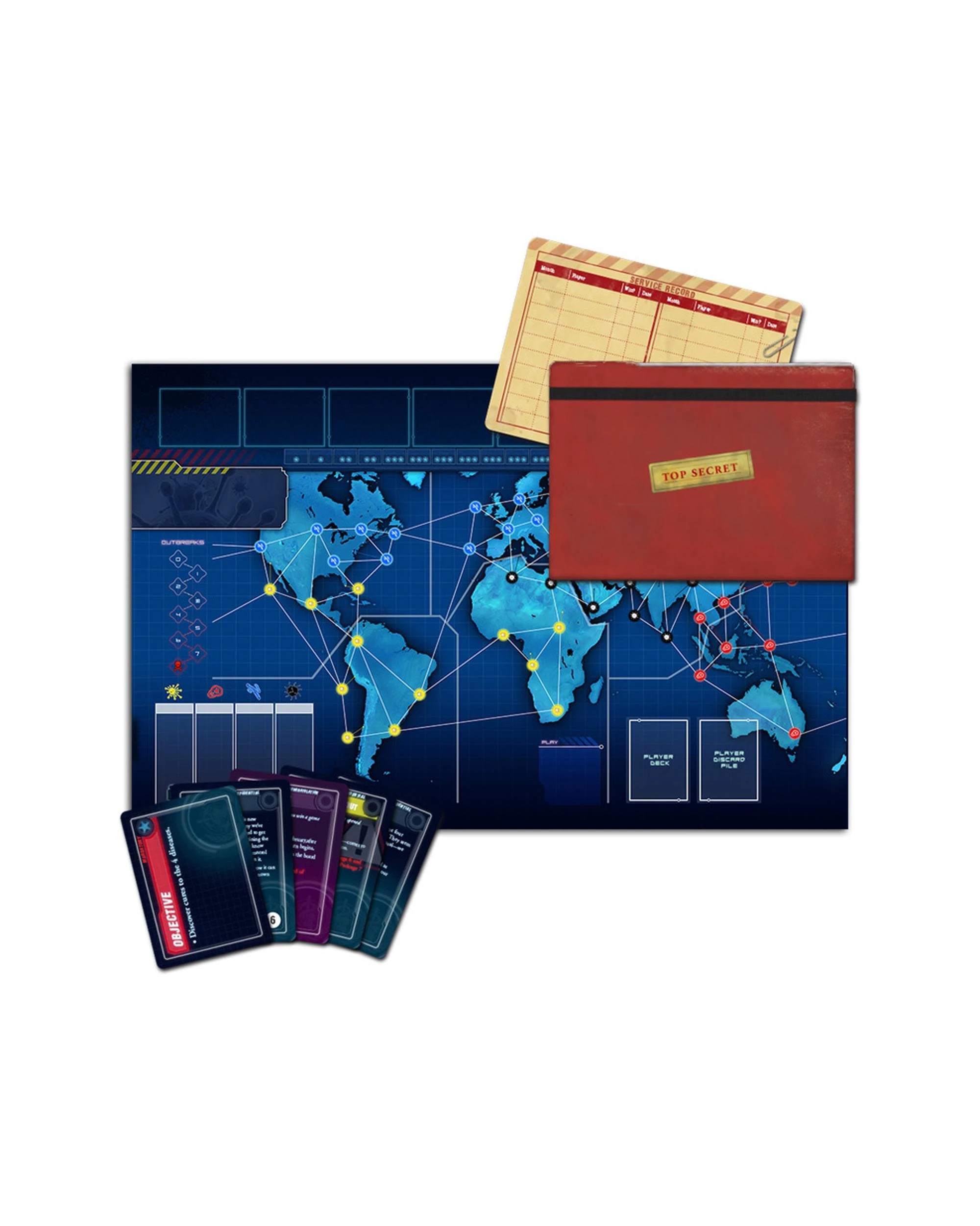 7 Pandemic Legacy: Season 1 Blue Edition Board Game, 7 of 9