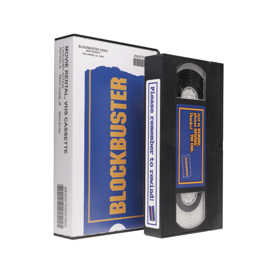 1 Retro Fighters Blockbuster Mini VHS Cassette Switch Game Case, 1 of 10