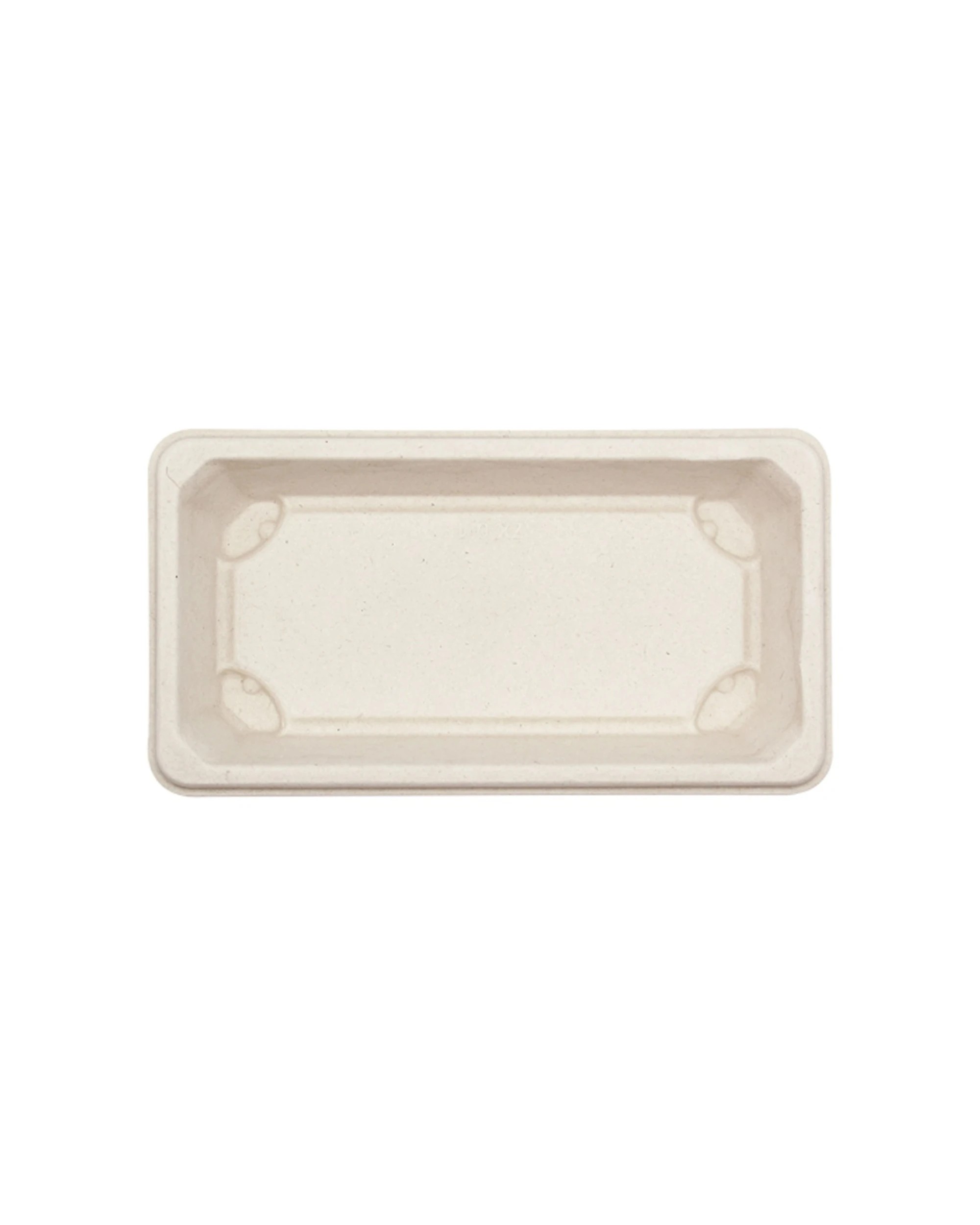 1 Partyware 10pc Earth-Friendly Durable Tray Set 164x89mm - Natural, 1 of 1