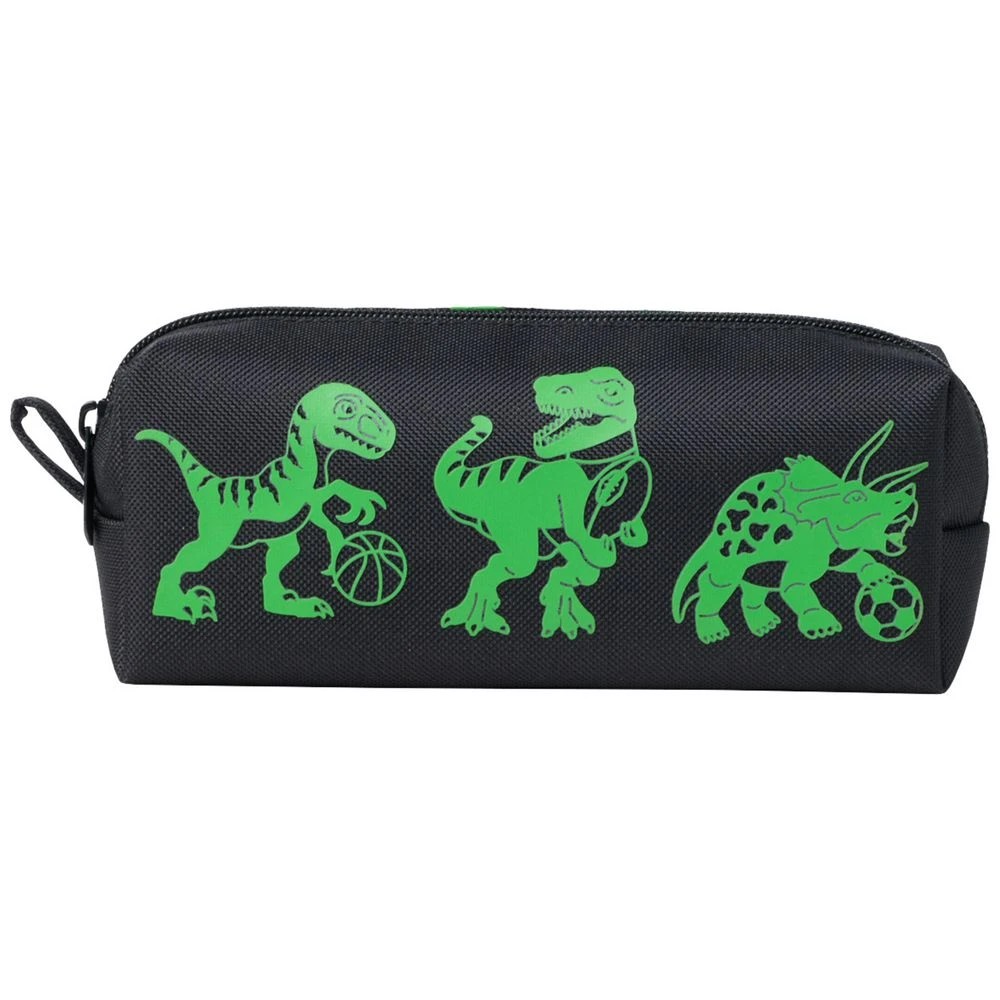 2 Studymate Single Zip Pencil Case Dino, 2 of 3