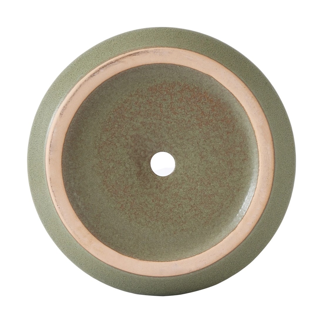 6 18cm Corey Pot - Green, 6 of 6