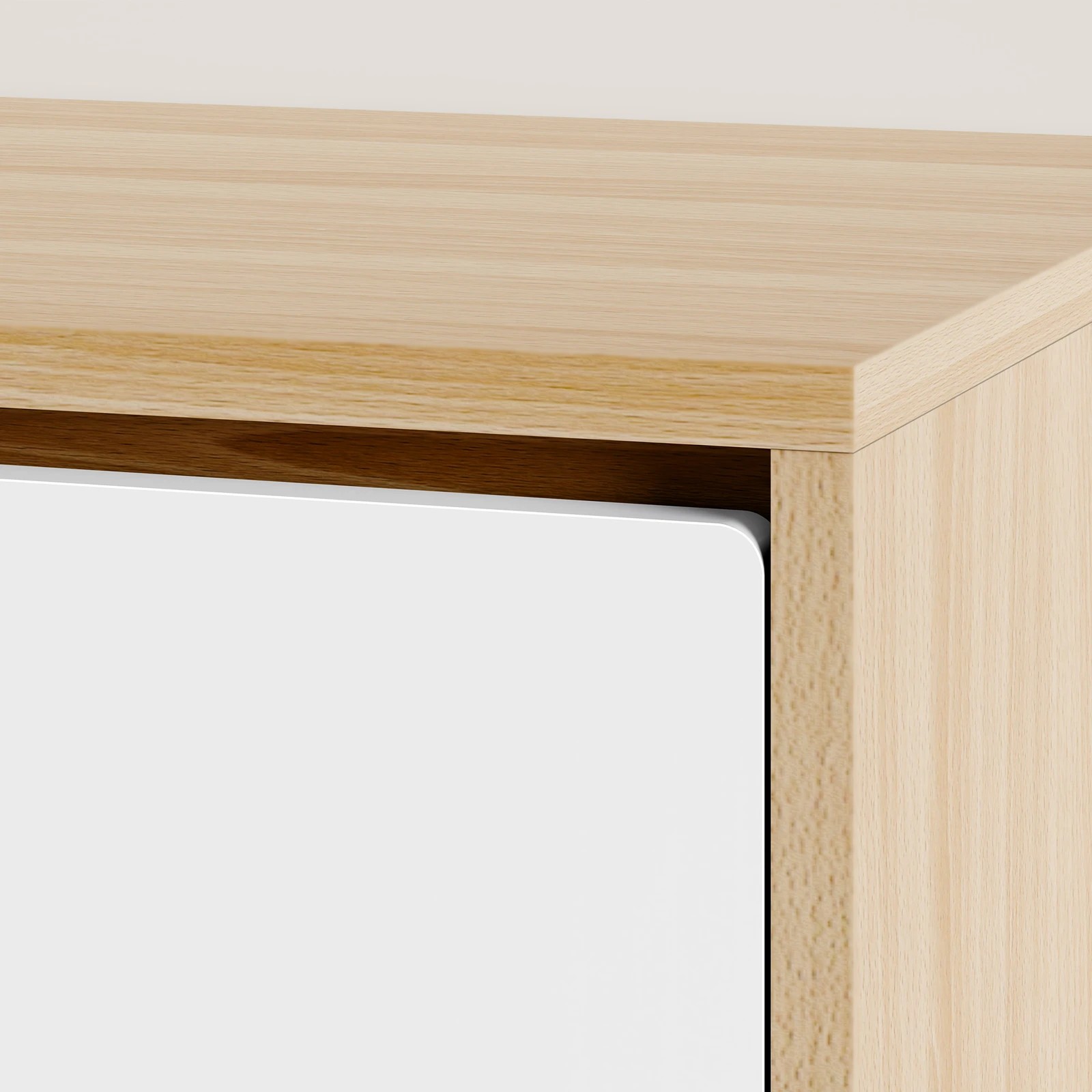 5 Alfordson 10 Chest of Drawers Minimalist Storage Cabinet Dresser - Oak, 5 of 10