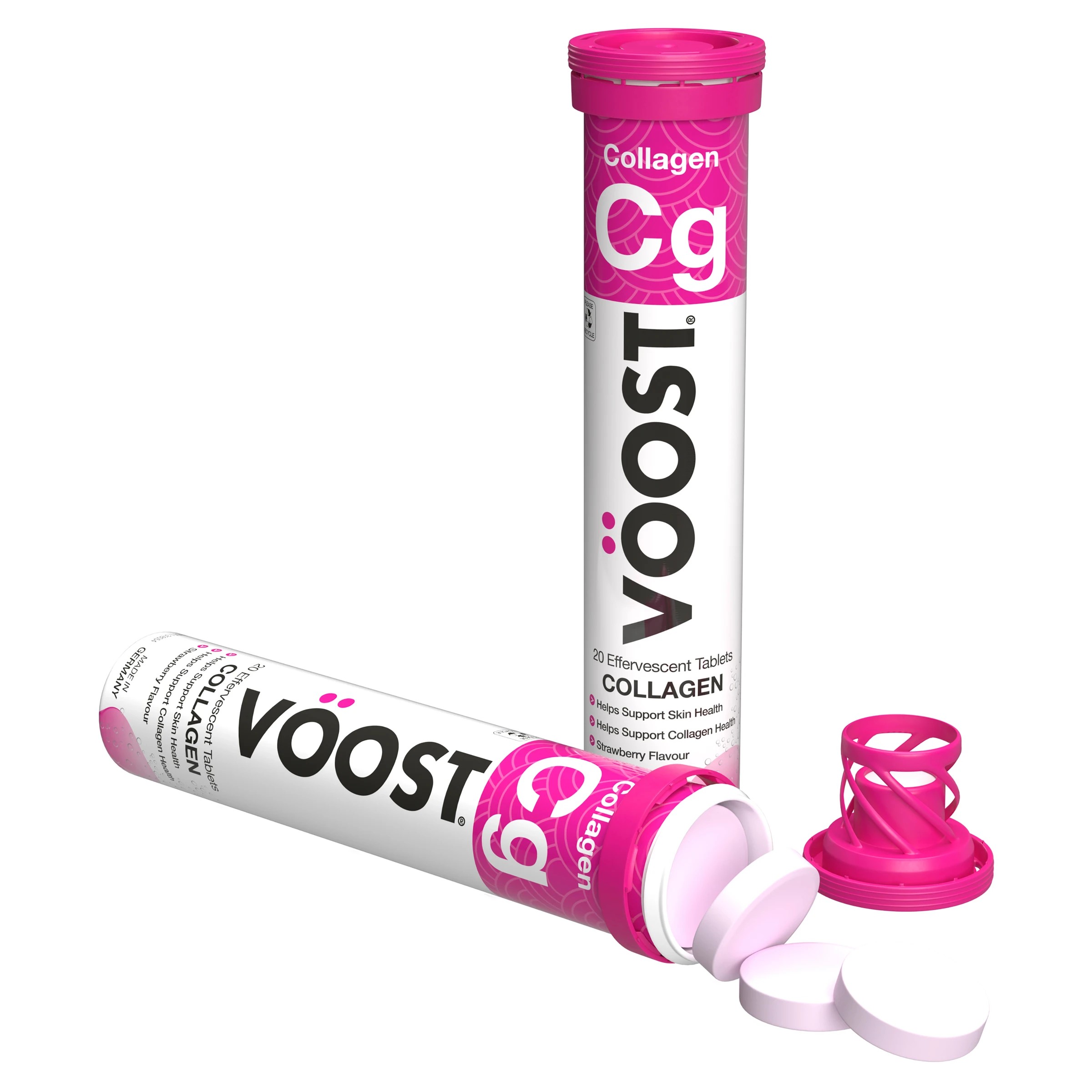 3 20 Pack Voost Collagen Effervescent Tablets, 3 of 9