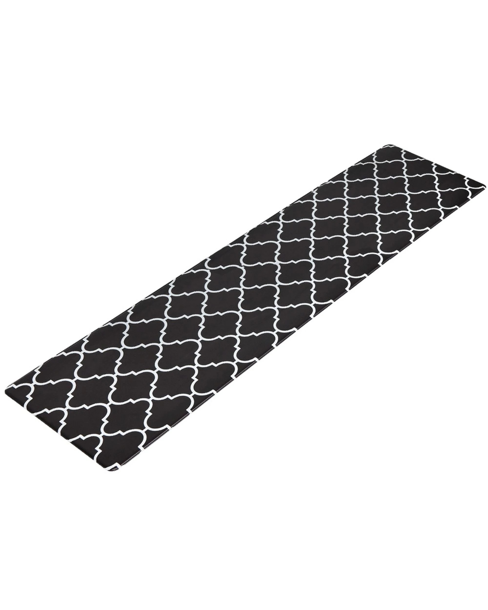 1 Artiss Kitchen Mat 45x180cm Pvc Floor Rug Carpet Non-slip Gina
 - Black, 1 of 3