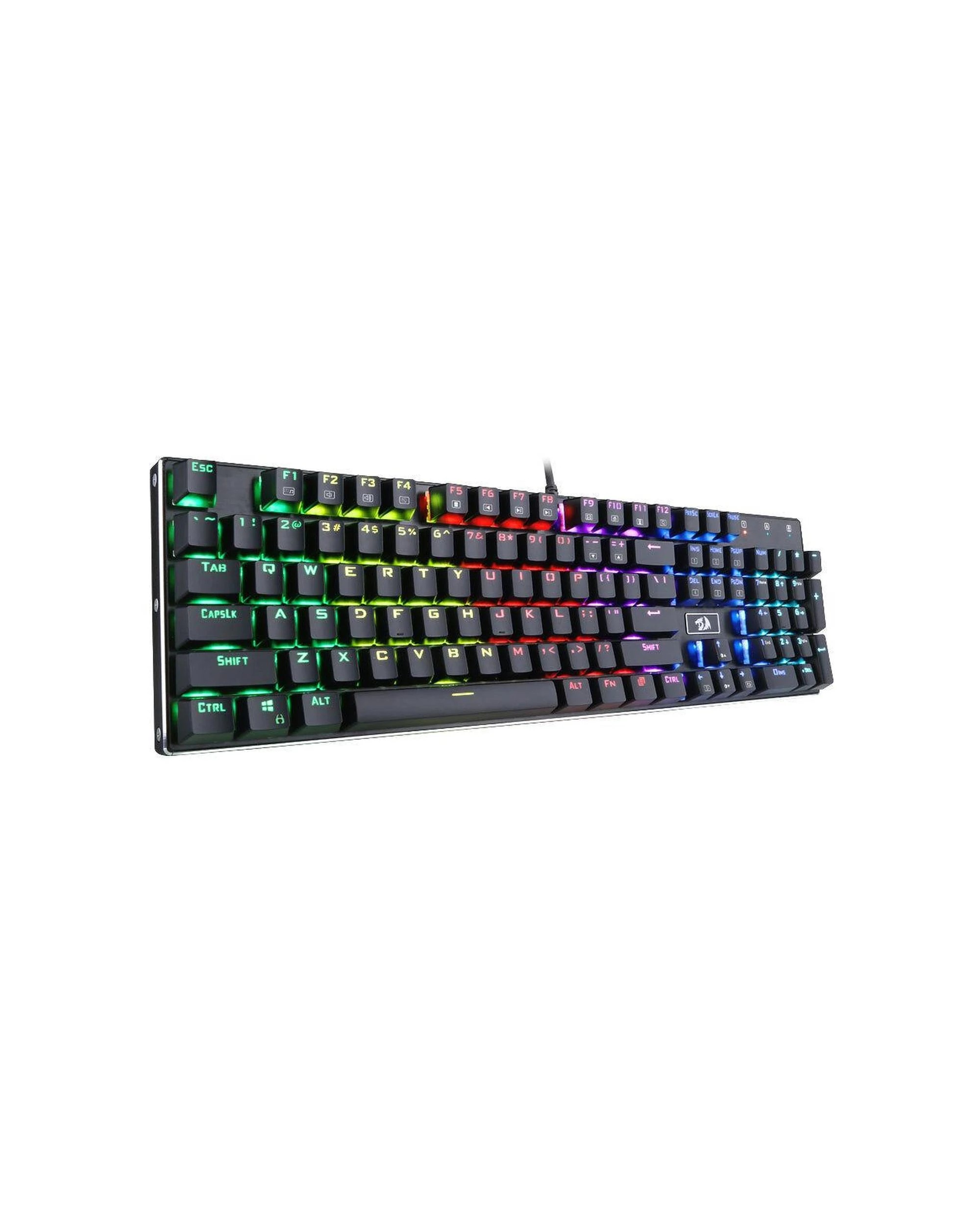 4 Redragon K556RGB Devarajas Black Metal FullSize Wired Mechanical Keyboard, 4 of 8