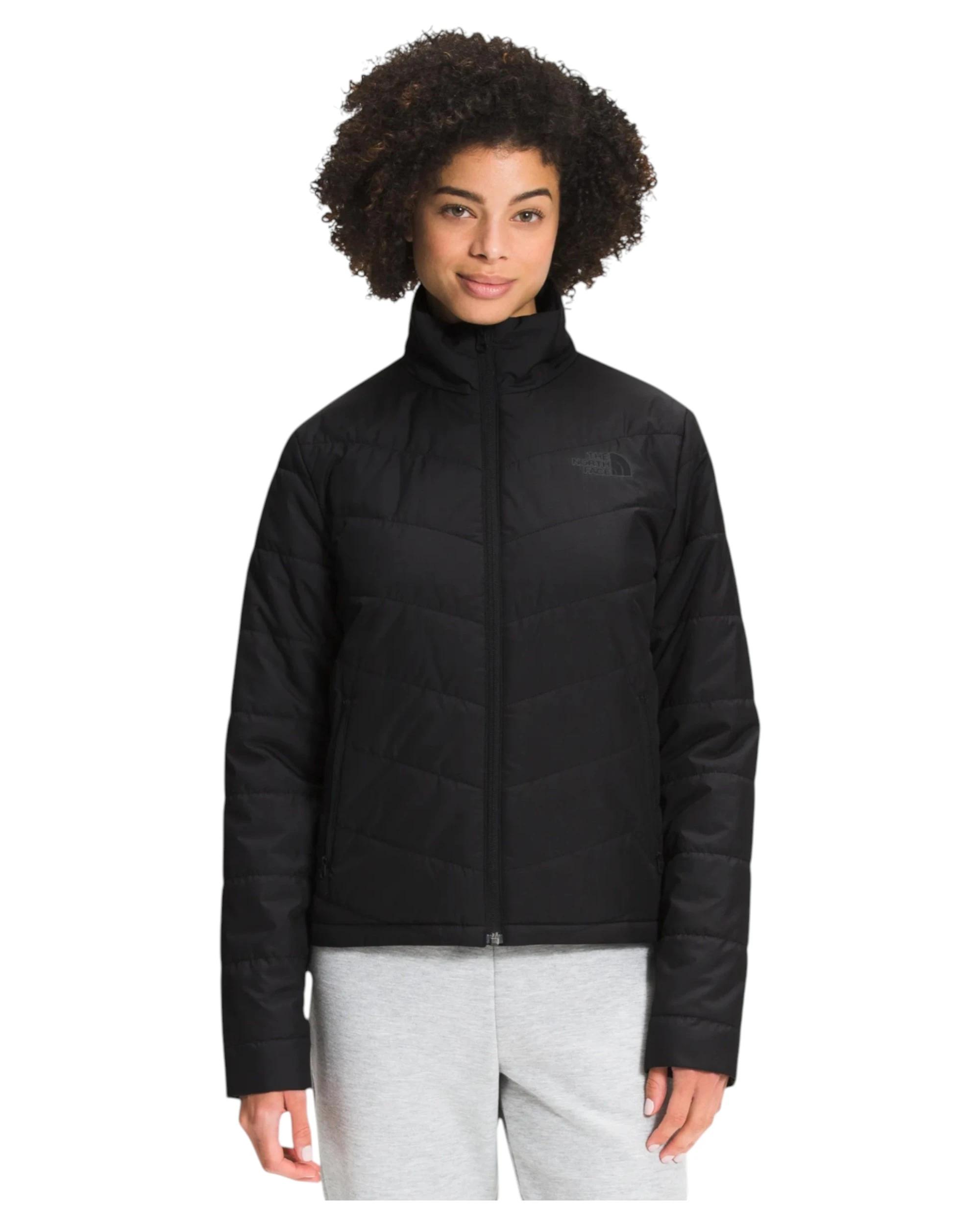 1 The North Face Womens Tamburello Insulated Black Jacket Black, 1 of 3