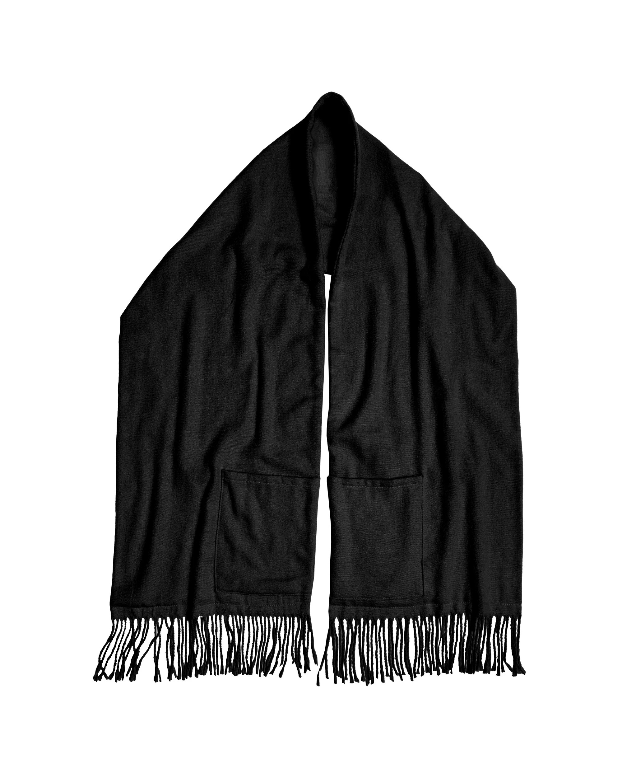 1 Sash and Bloom WinterWarm Heated Scarf Black Portable Super-Soft Heated Scarf with Built-In Pockets, 1 of 7