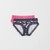 BLURRED FLORAL NAVY/RED VIOLET