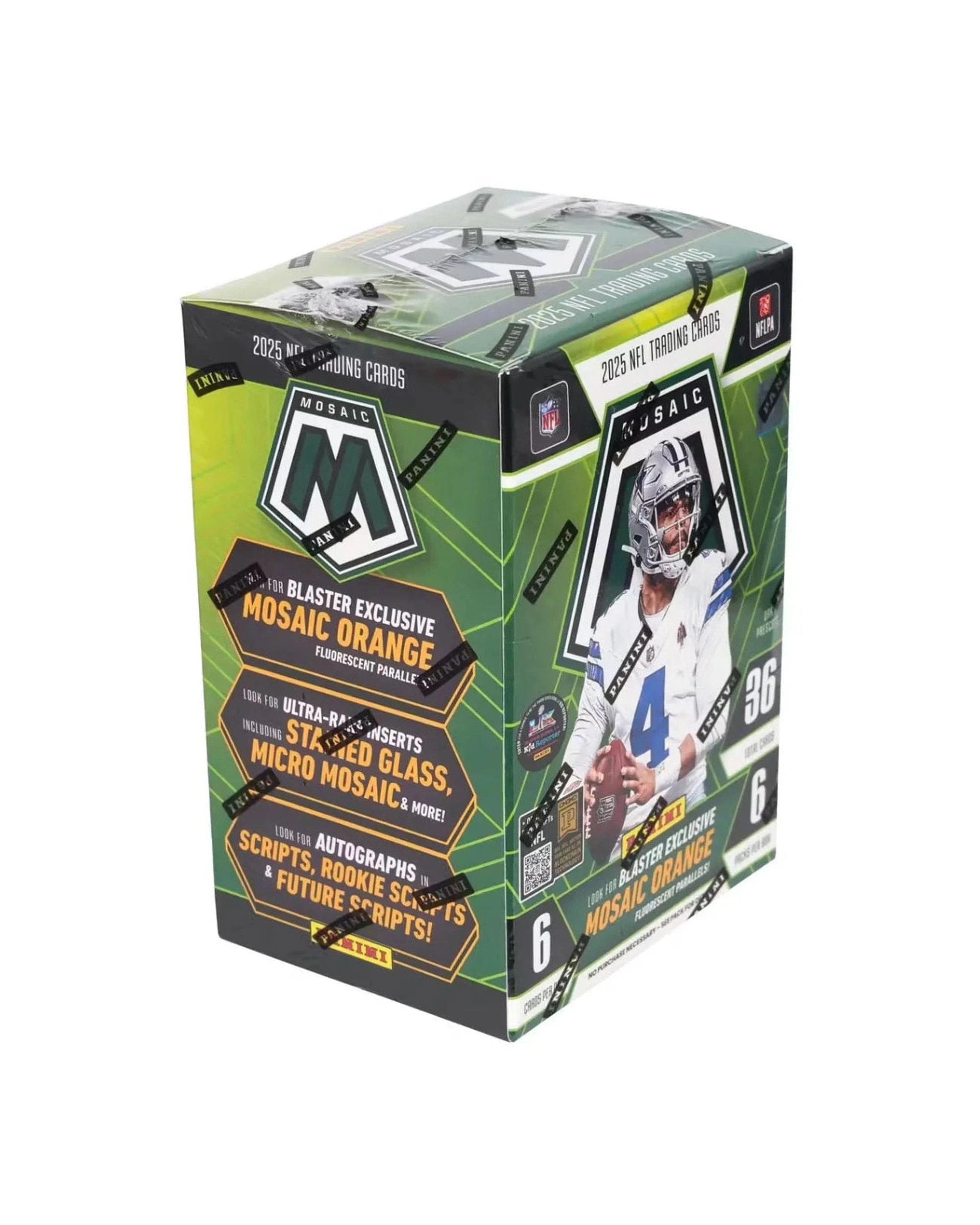 2 Panini 2025 NFL Mosaic Football Blaster Box, 2 of 10