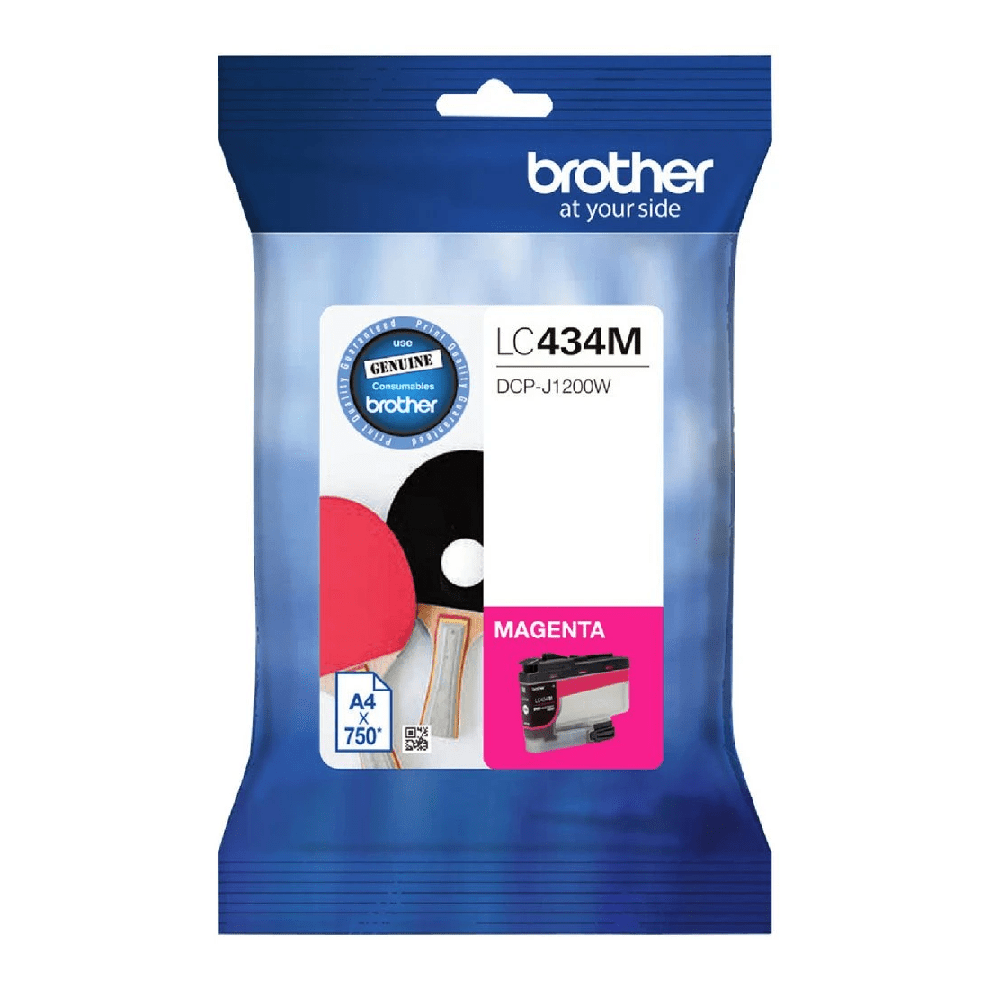 1 Brother LC 434M Ink Cartridge Magenta, 1 of 1
