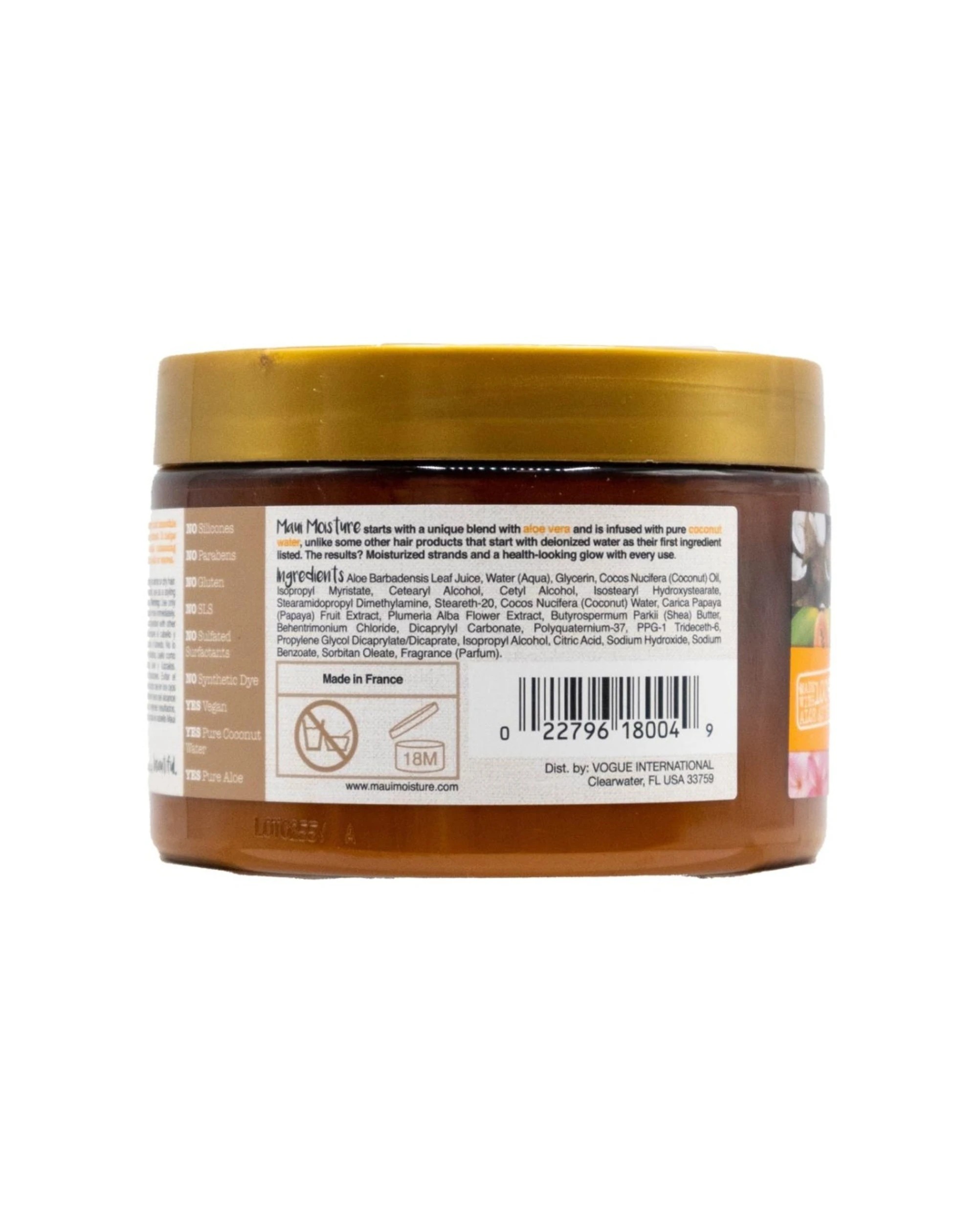 5 Maui Moisture 3PK Smoothie Curl Thick Curly Hair Styling Tub 340ml Coconut - Multi, 5 of 5