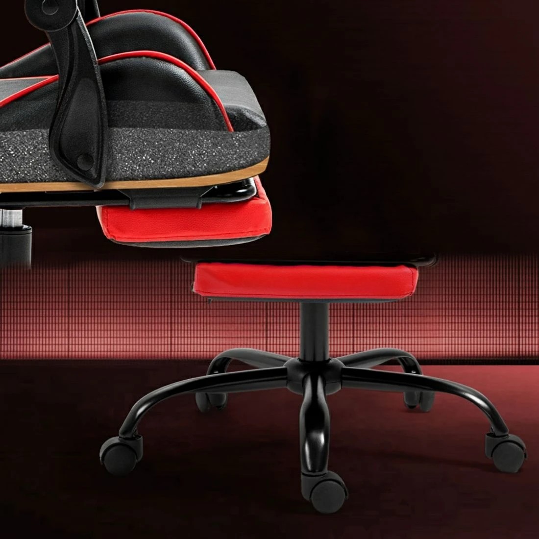 5 Artiss Gaming Office Chair Recliner Footrest - Multi, 5 of 5