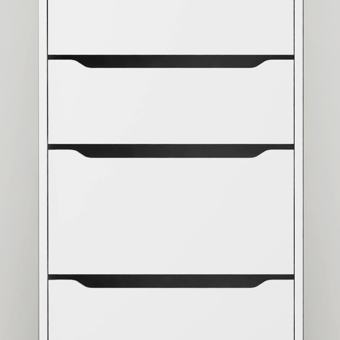 6 Alfordson Wardrobe Clothes Storage Cabinet Closet Organizer 5 Drawers - White, 6 of 10