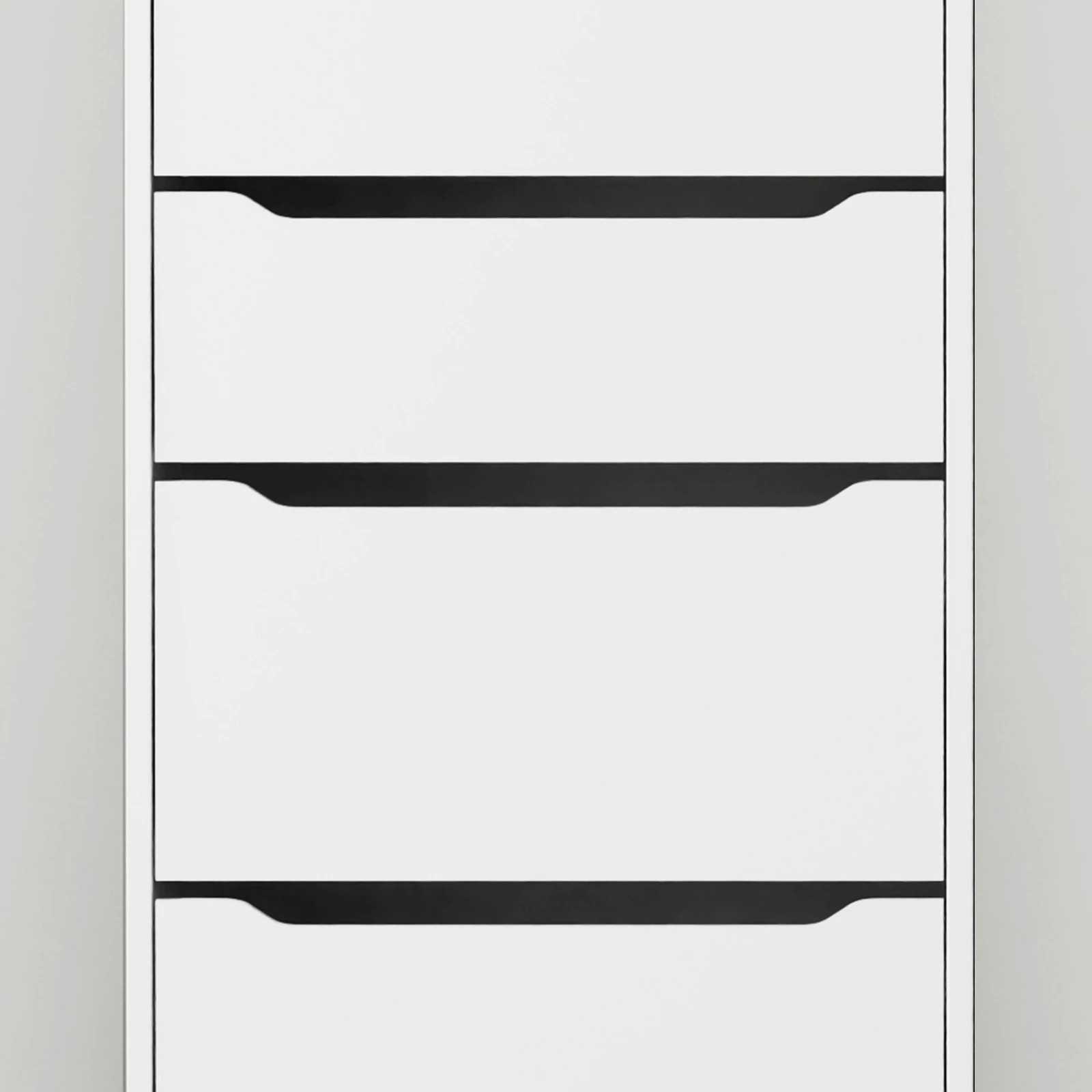 6 Alfordson Wardrobe Clothes Storage Cabinet Closet Organizer 5 Drawers - White, 6 of 10