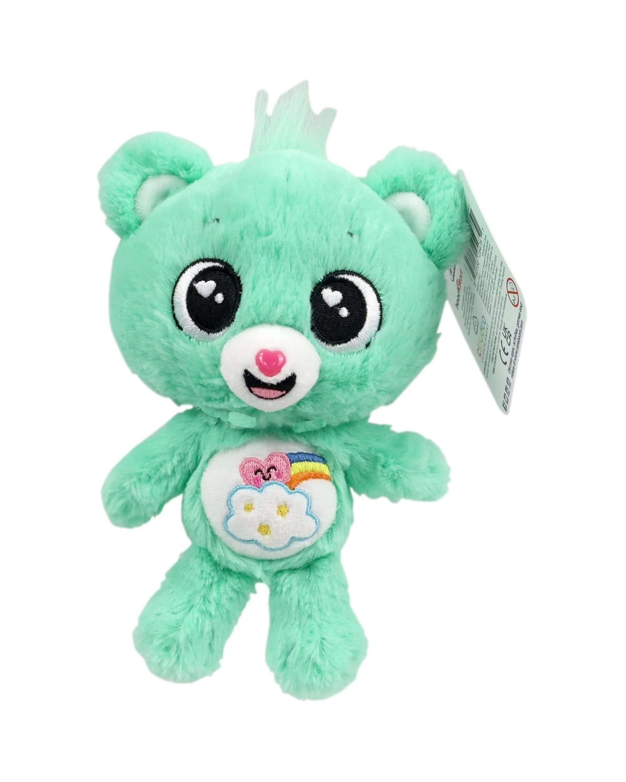 1 Care Bears Cubs Bashful Heart Bear Cub Plush - Green, 1 of 1