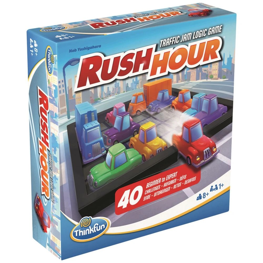 1 ThinkFun Rush Hour Game, 1 of 2