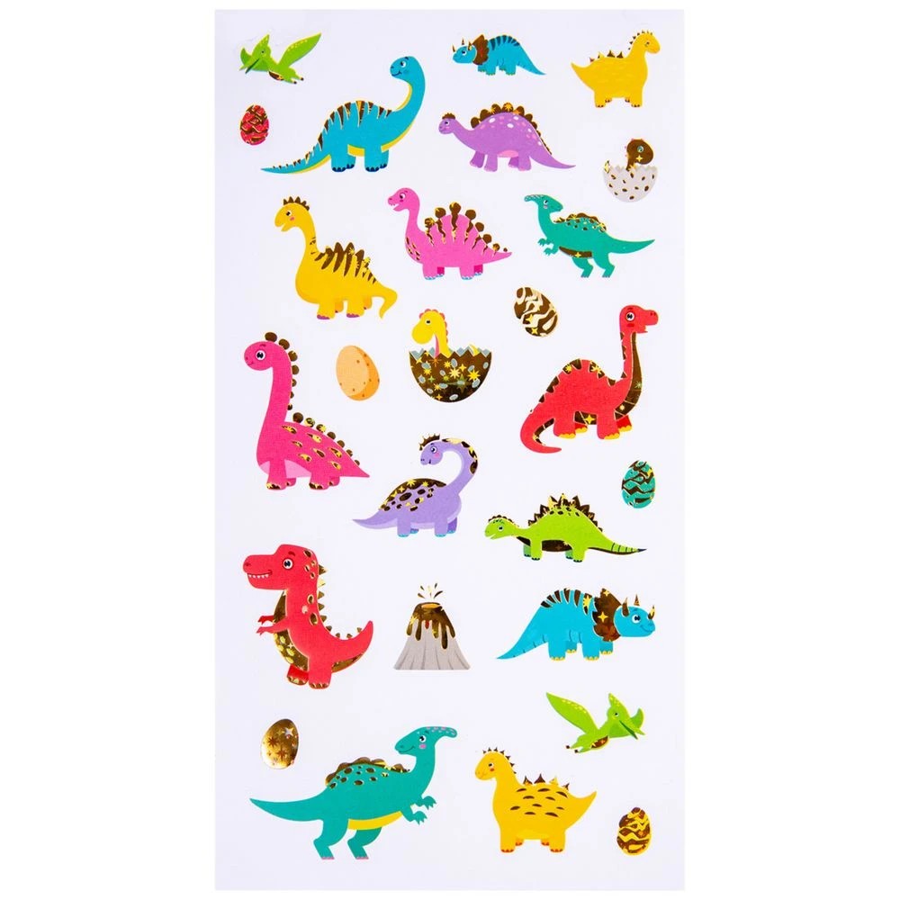 2 Learning Can Be Fun Dino Adventures Holographic Stickers, 2 of 3