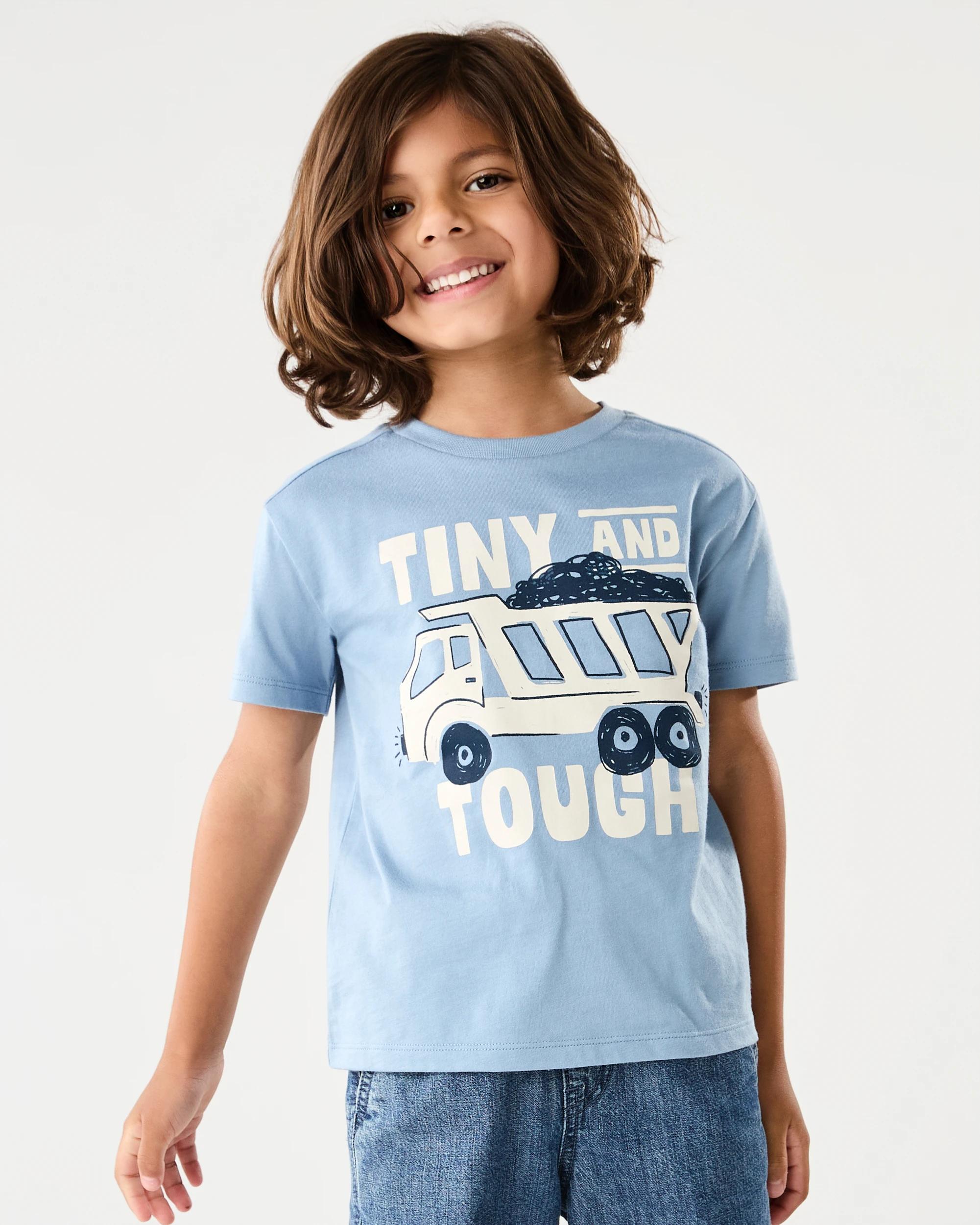 4 Chest Print T-shirt Blu Digger, 4 of 6