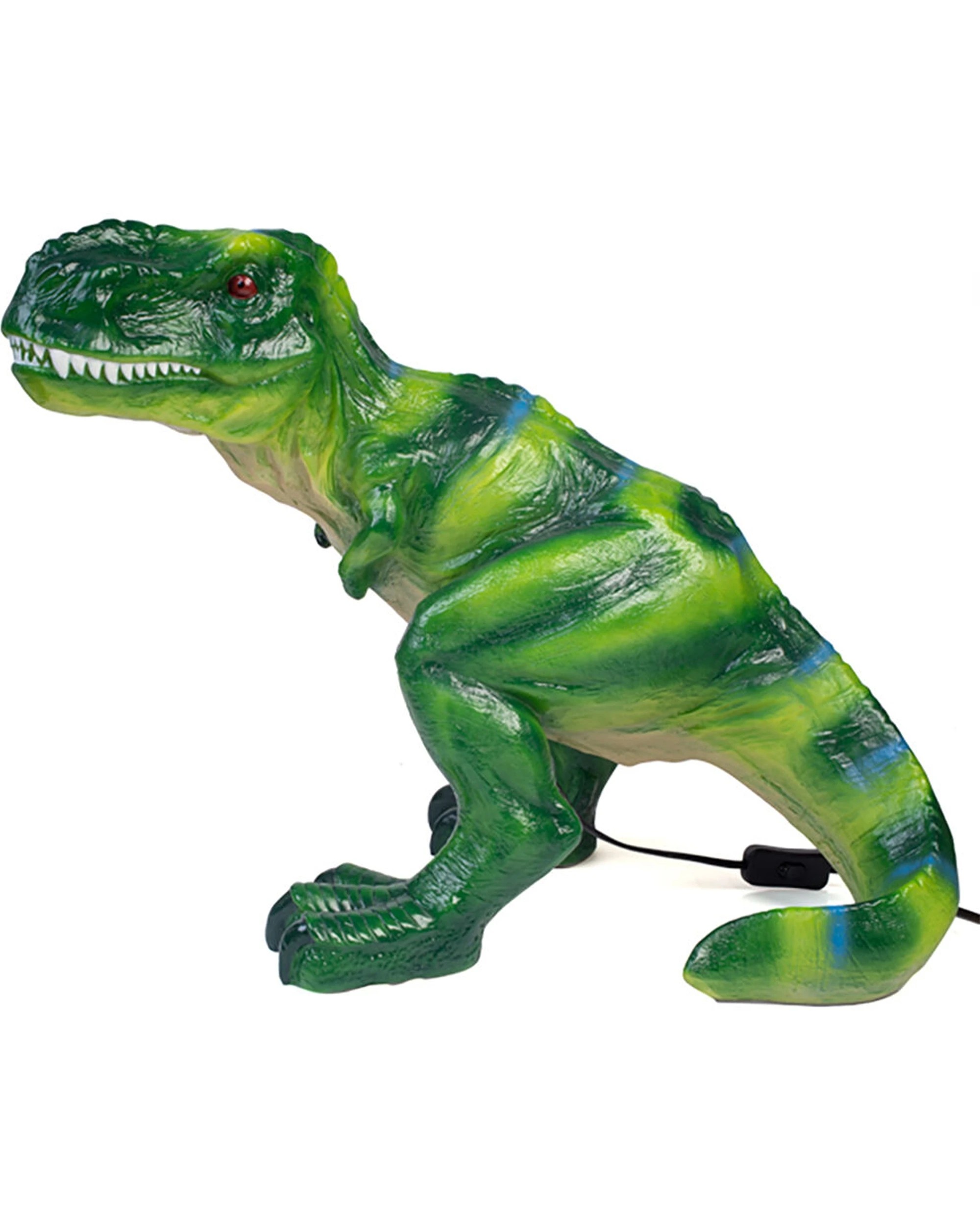 1 MDI Aus Dino Island Giant Table Lamp Kids Children Bedside Decor T-Rex 53.5x34.5x44cm - Green, 1 of 6
