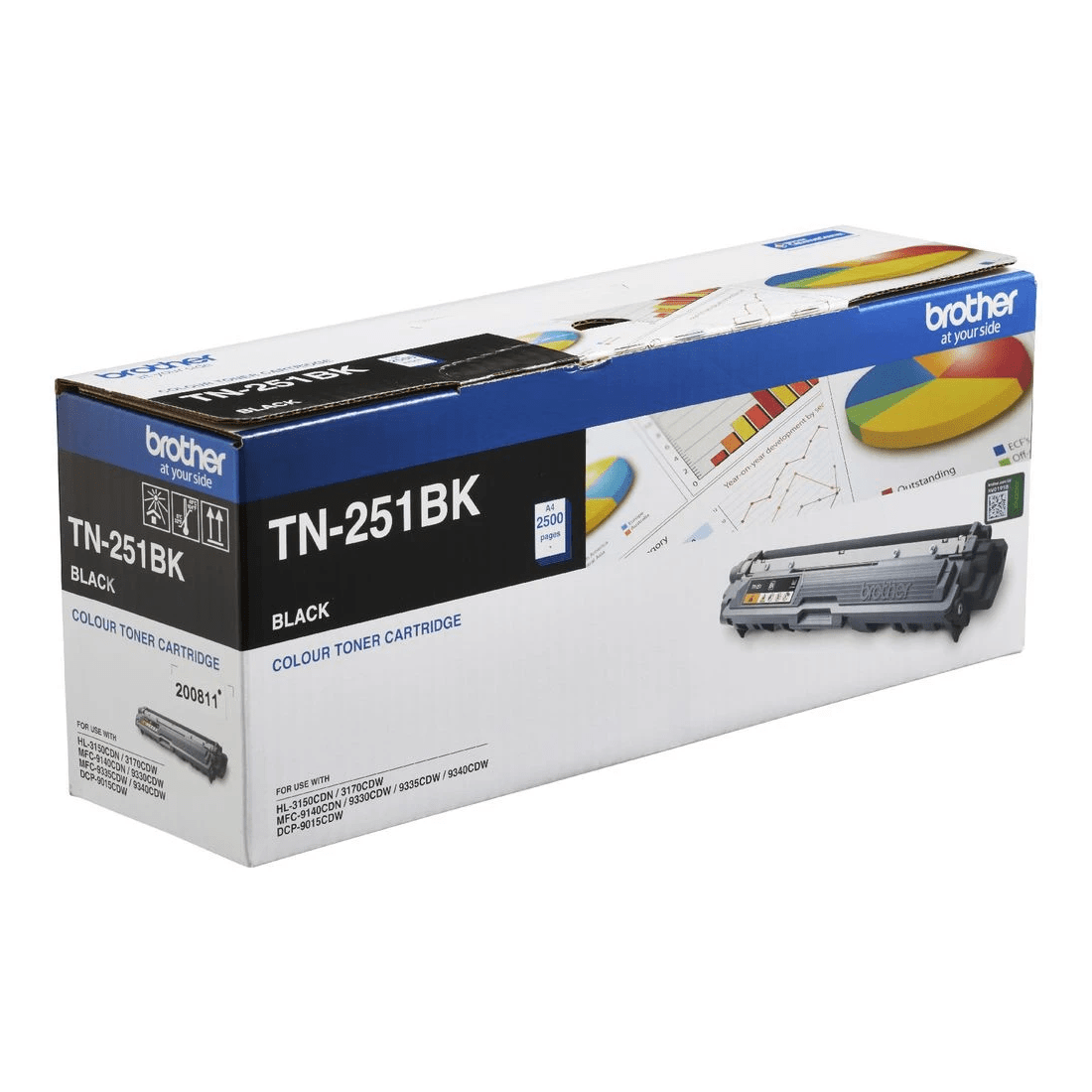 2 Brother TN 251 Toner Cartridge Black, 2 of 3