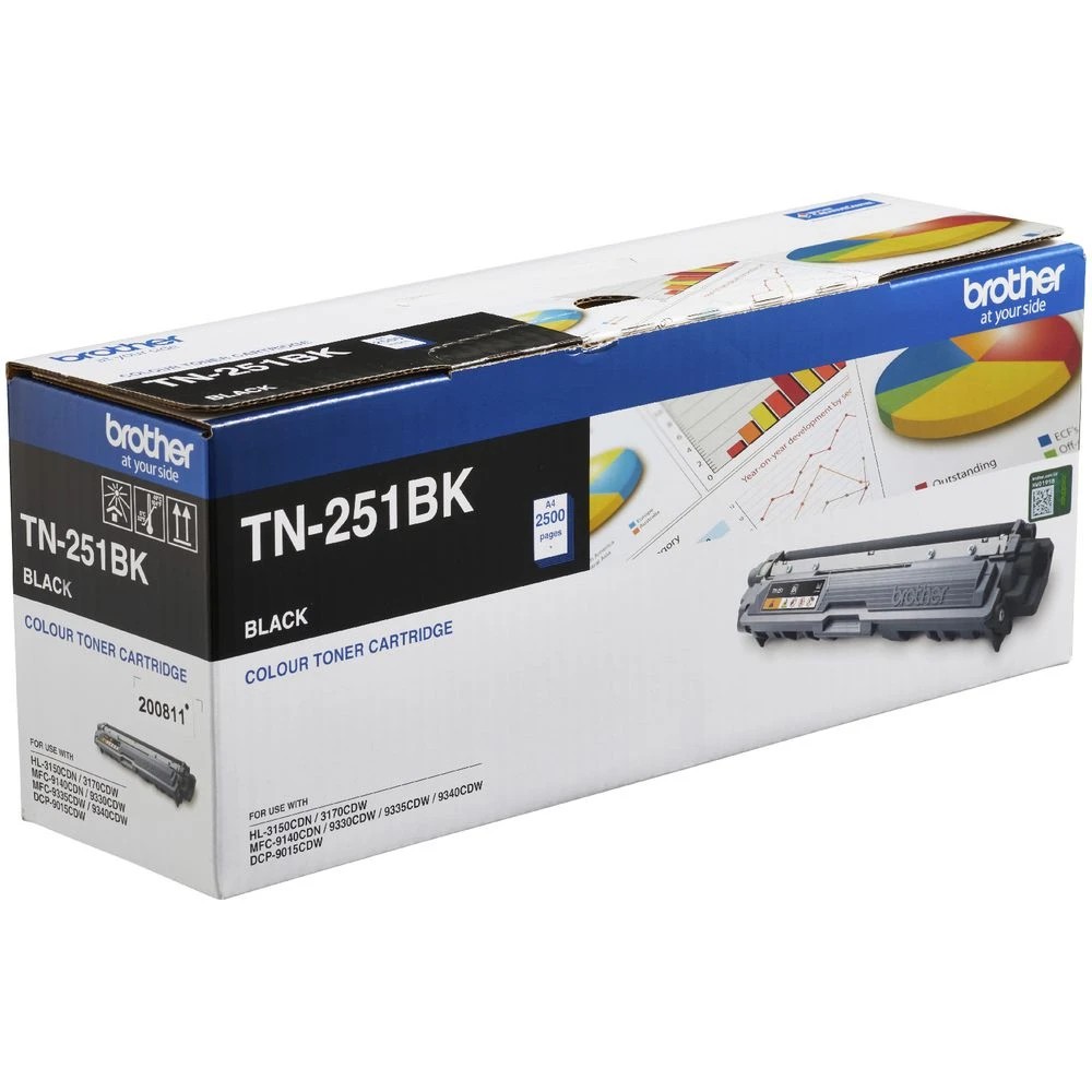 2 Brother TN 251 Toner Cartridge Black, 2 of 3