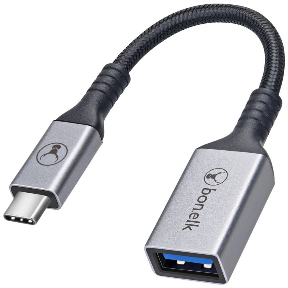 1 Bonelk USB-A to USB-C Adaptor 15cm, 1 of 4