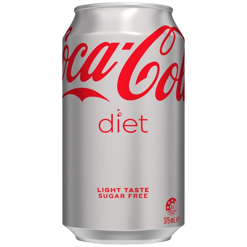 2 Diet Coca-Cola Cans 375mL 24 Pack, 2 of 4