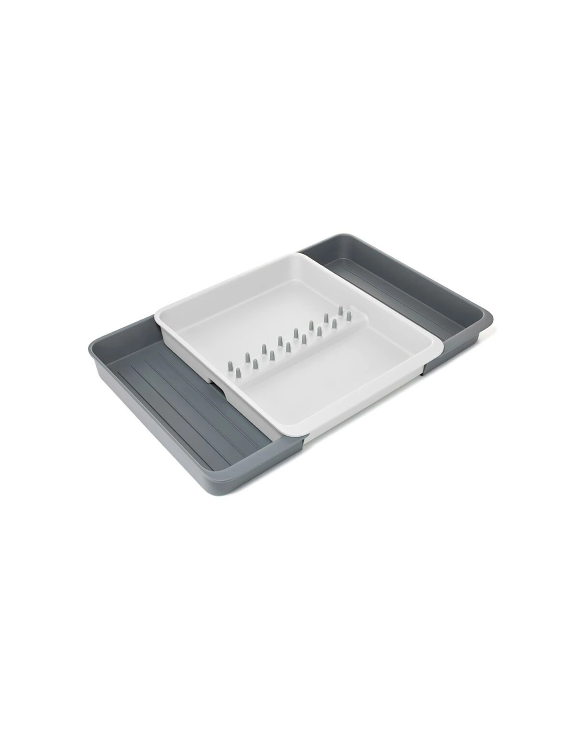1 Joseph Joseph DrawerStore Expanding Utensil Tray Kitchen Storage Organiser Stone - Beige, 1 of 7