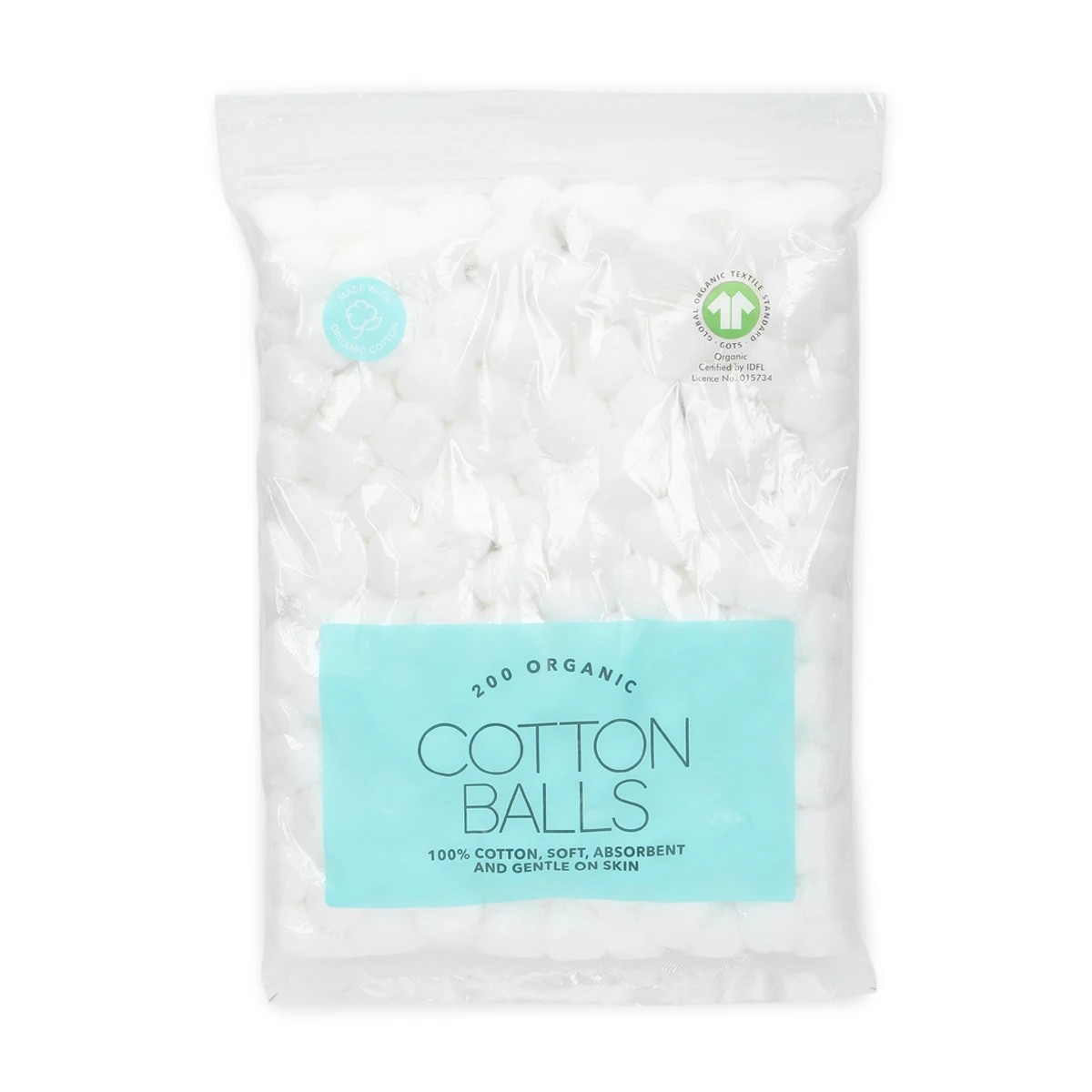 1 200 Pack Cotton Balls, 1 of 4