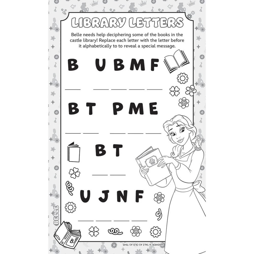 4 Disney Princess Activity Pack, 4 of 4