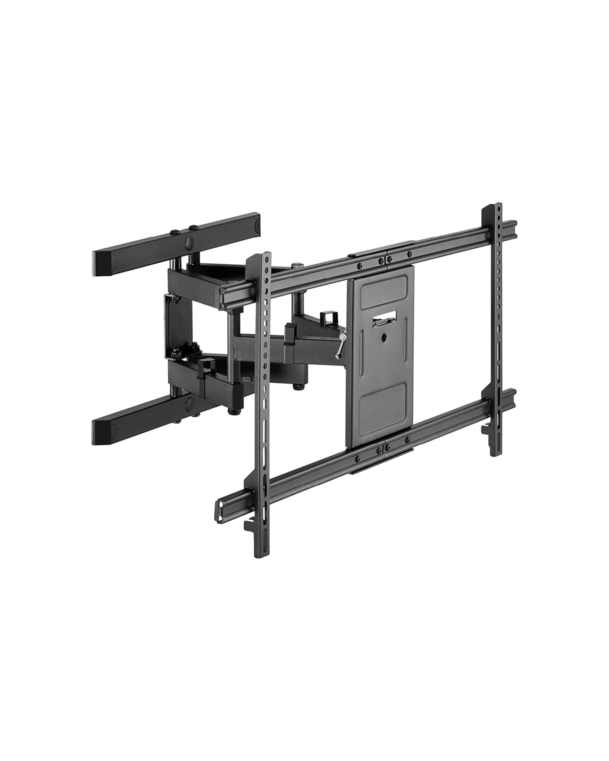 1 Goobay Full Motion 60kg TV Wall Mount 43-100 Inch LED LCD Plasma Tilt Swivel Mounting System - Black, 1 of 1