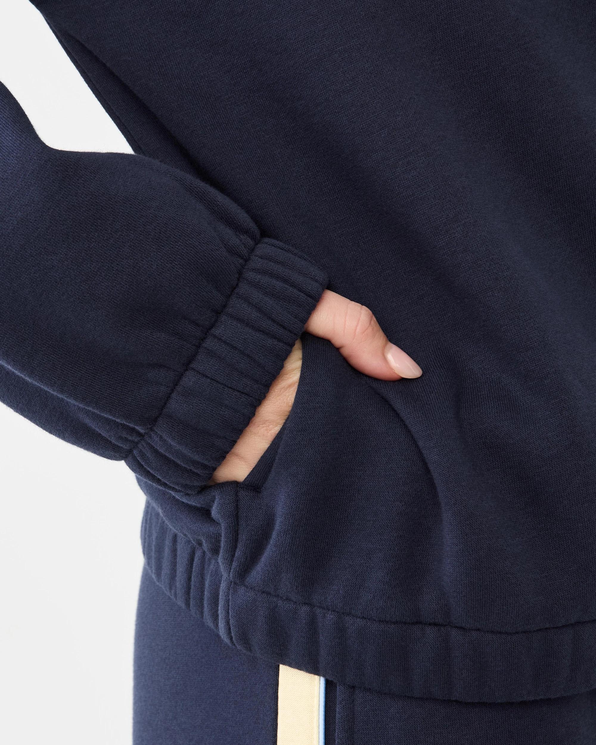 6 Zip Through Bomber Hoodie Calm Club, 6 of 9