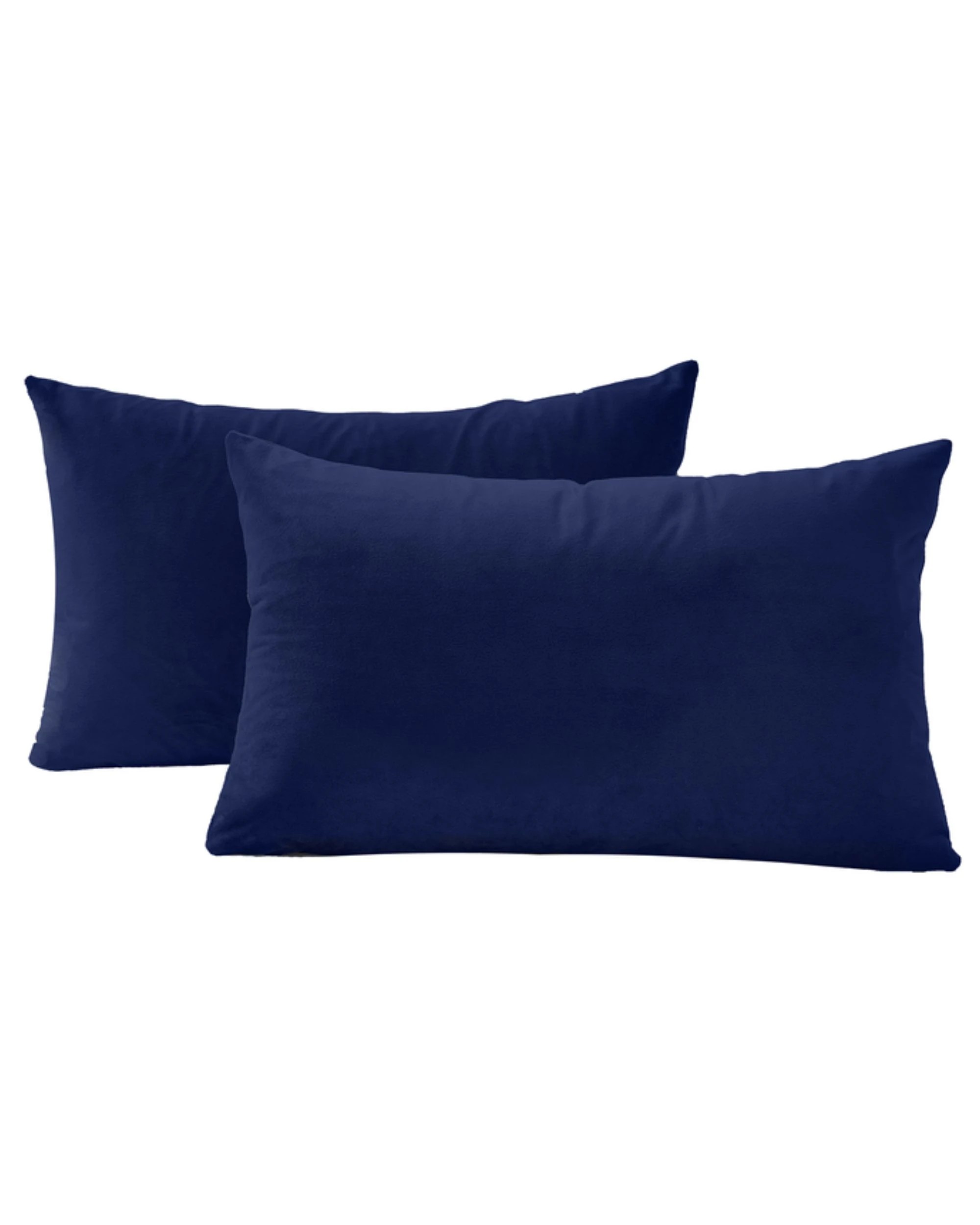 1 Gioia Casa 2-Pack Velvet Cushion Covers 30x50cm - Navy Blue, 1 of 1